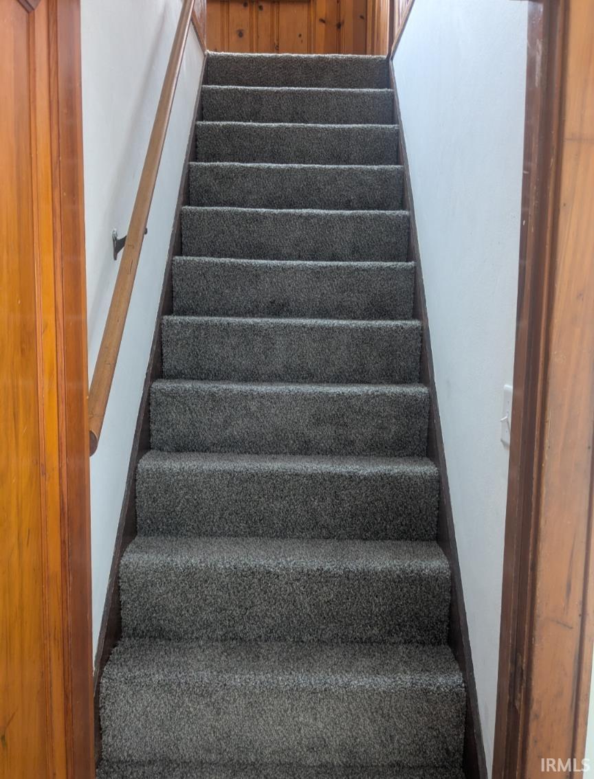 View of stairway