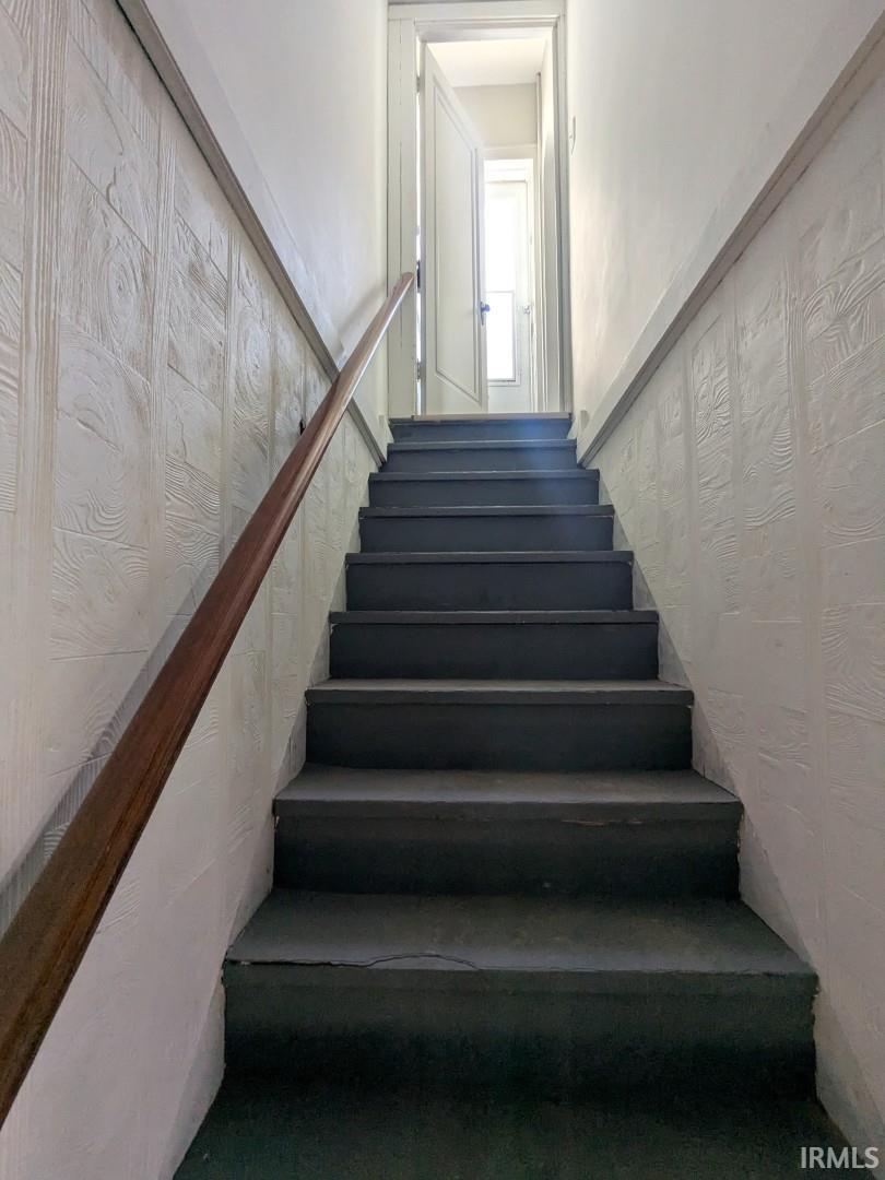 View of stairway