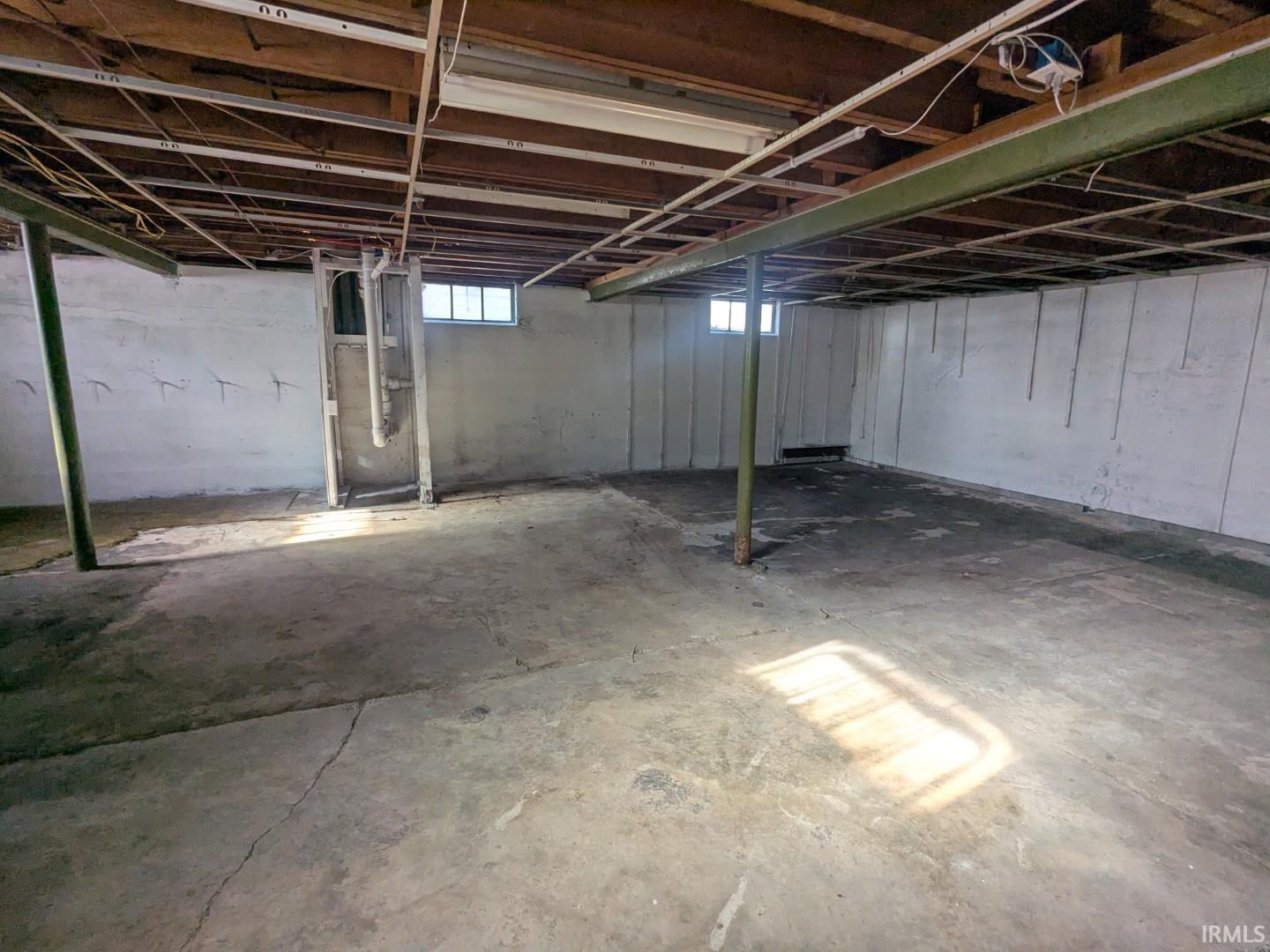 View of basement