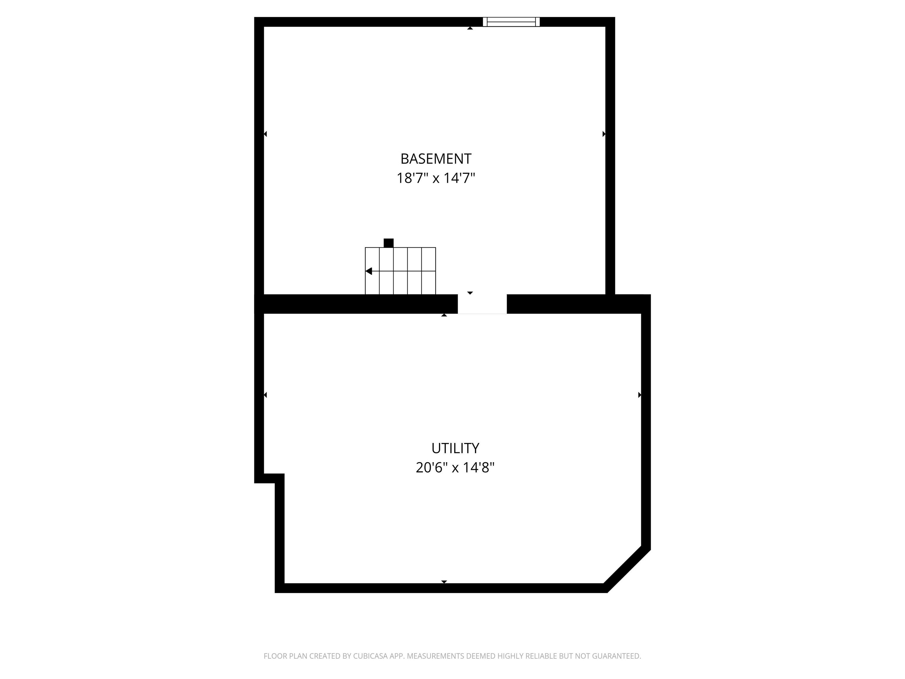 View of floor plan / room layout