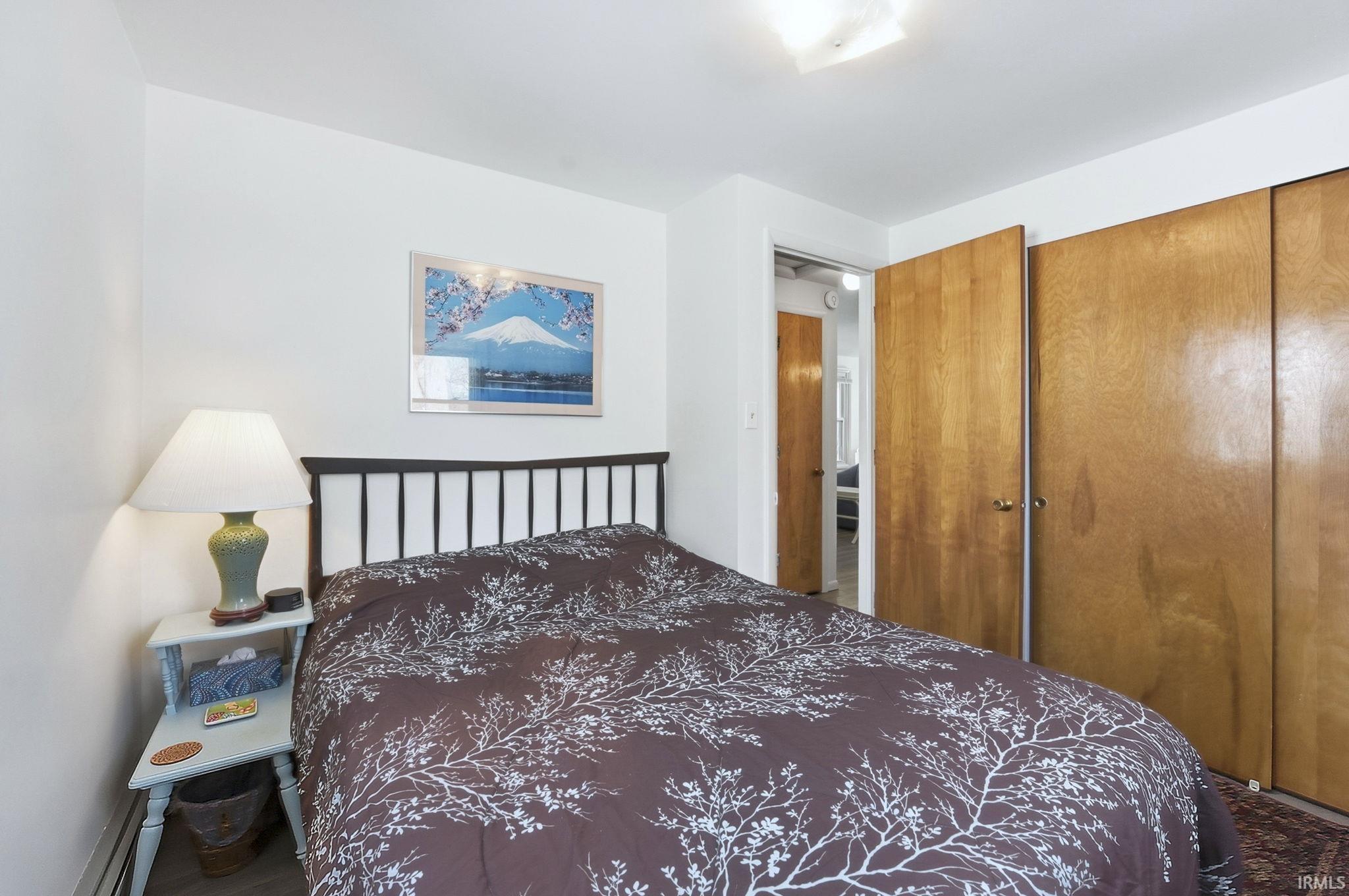 Bedroom featuring a closet