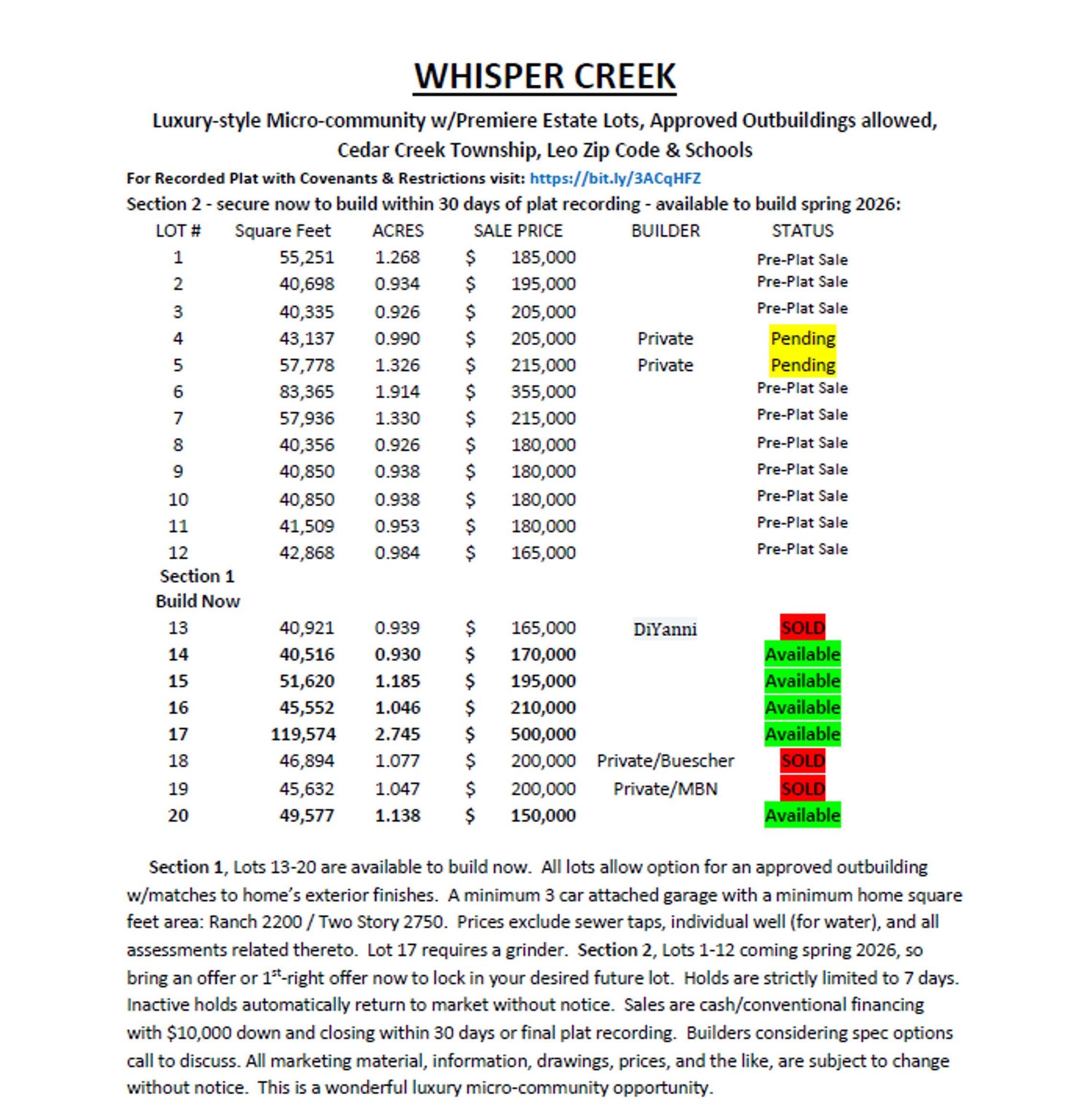 Homes for sale in Leo, IN | 5540 Rolling Run Ct, Leo, IN 46765 | MLS# 202603257