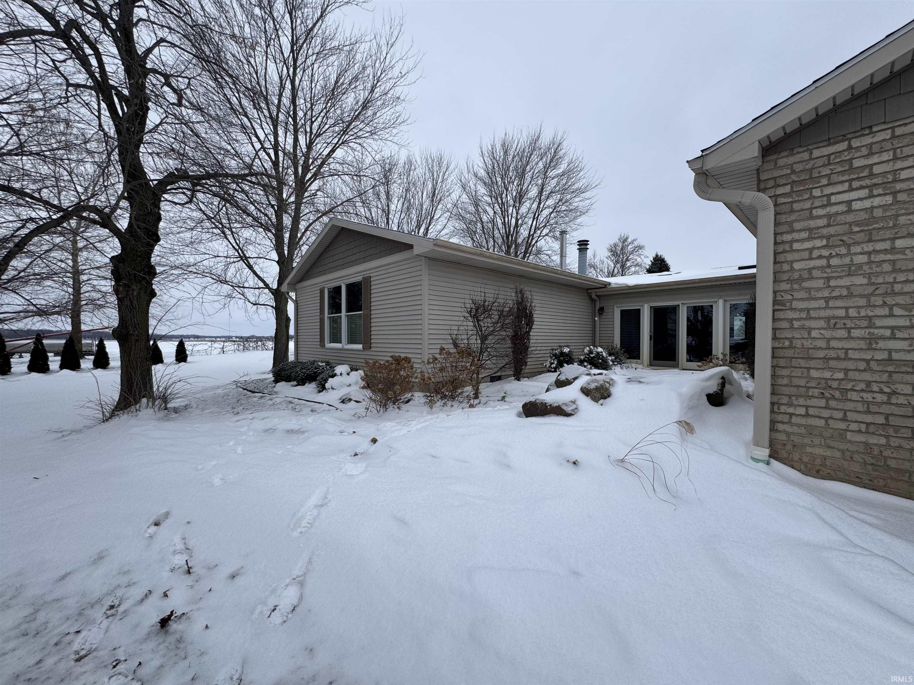View of snowy exterior