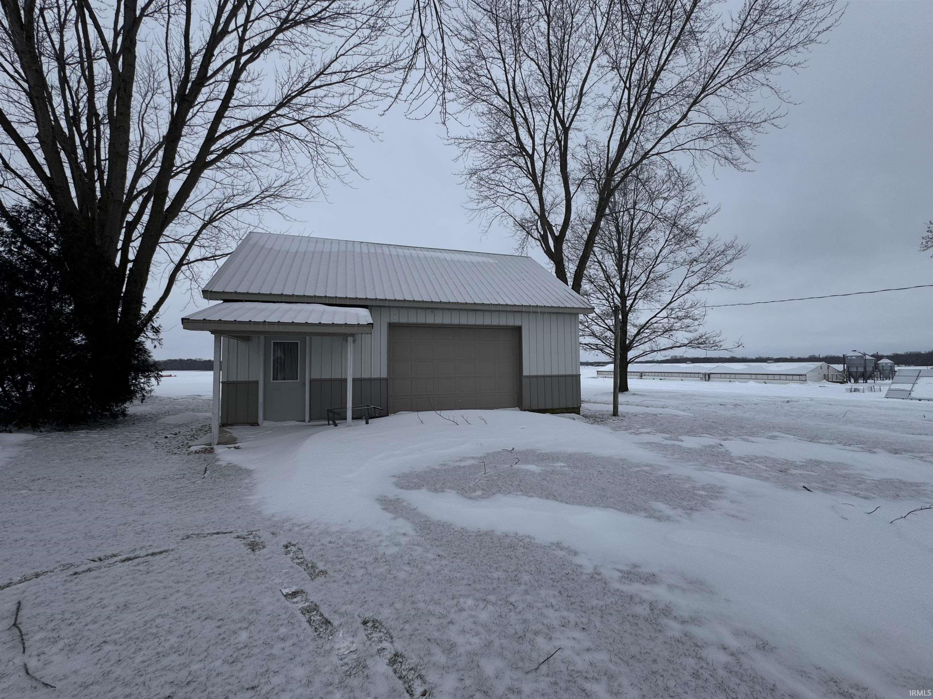 View of snow covered structure