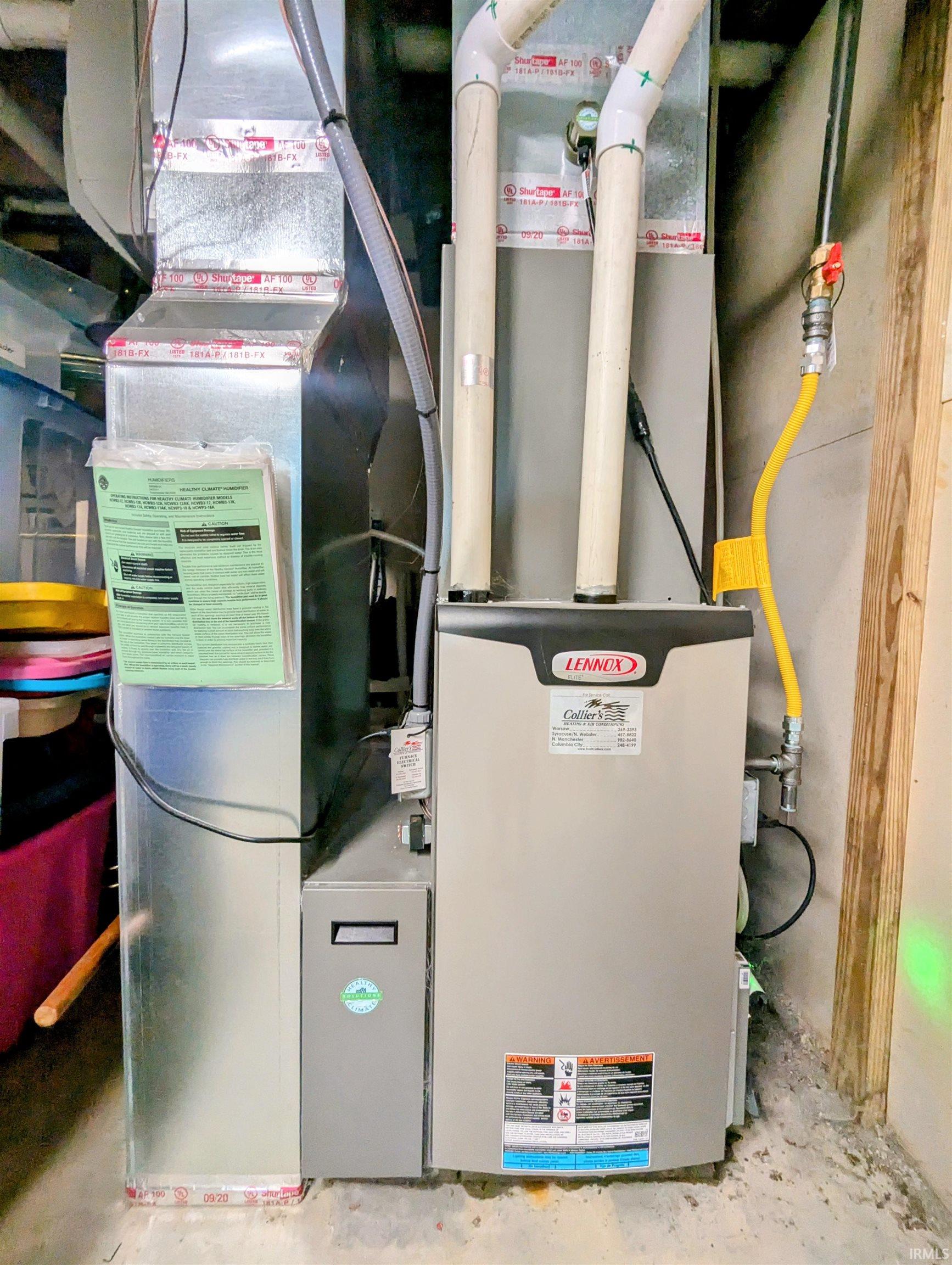 Basement- with heating unit