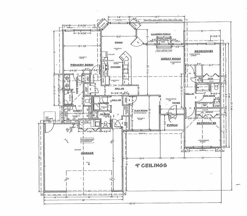 View of floor plan / room layout