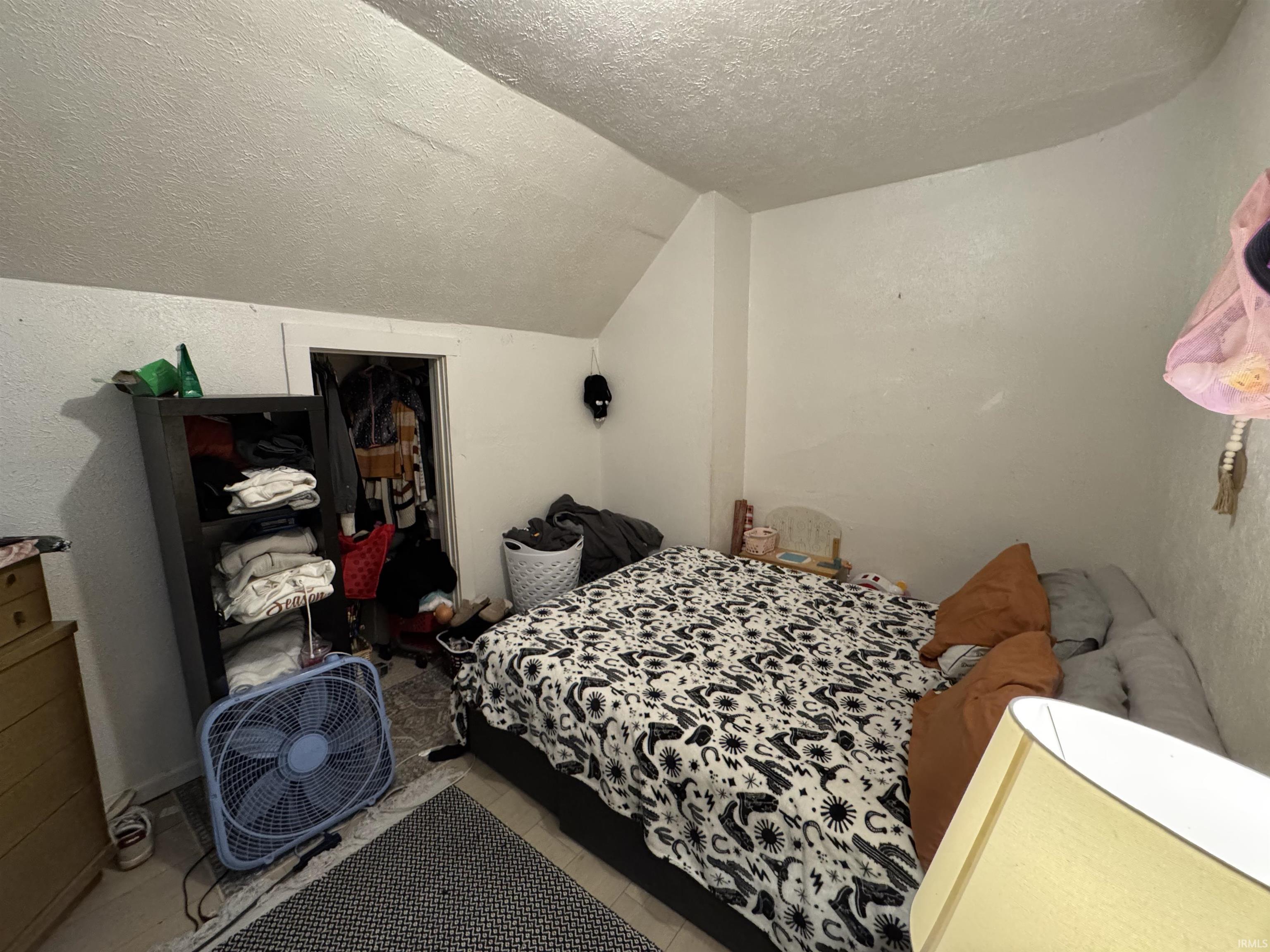 Bedroom with a closet