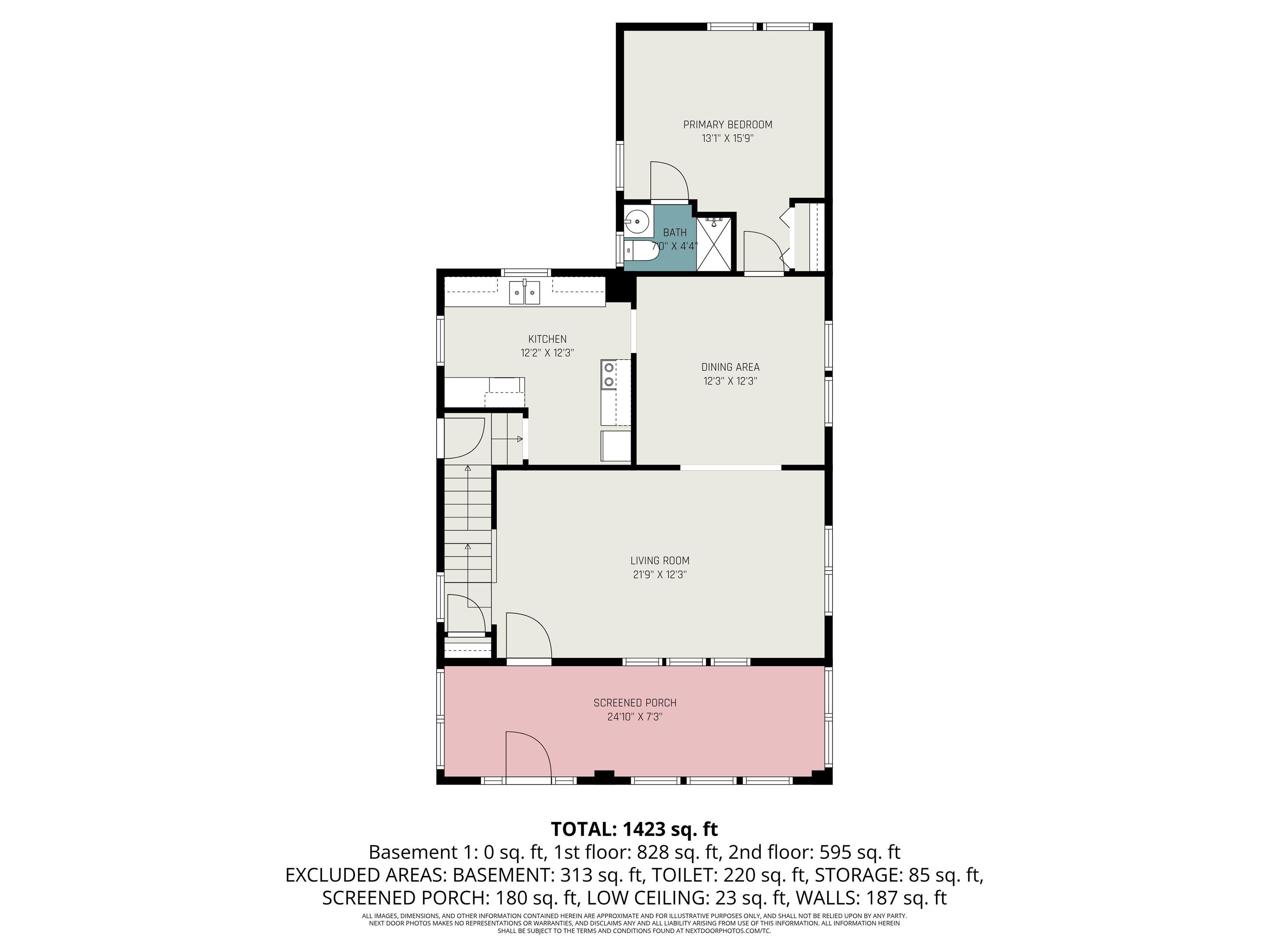 View of floor plan / room layout