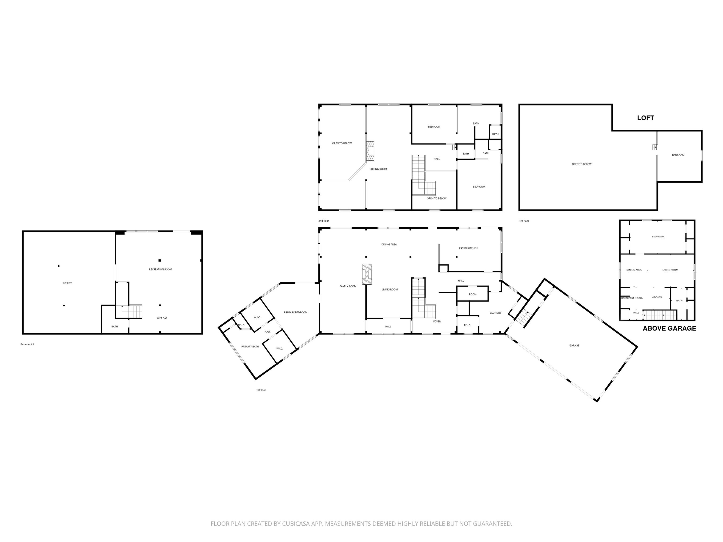 View of home floor plan
