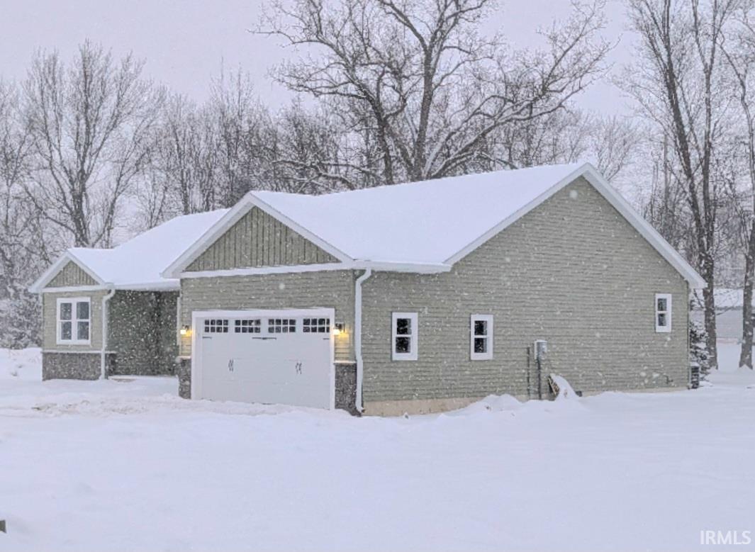 View of snowy exterior