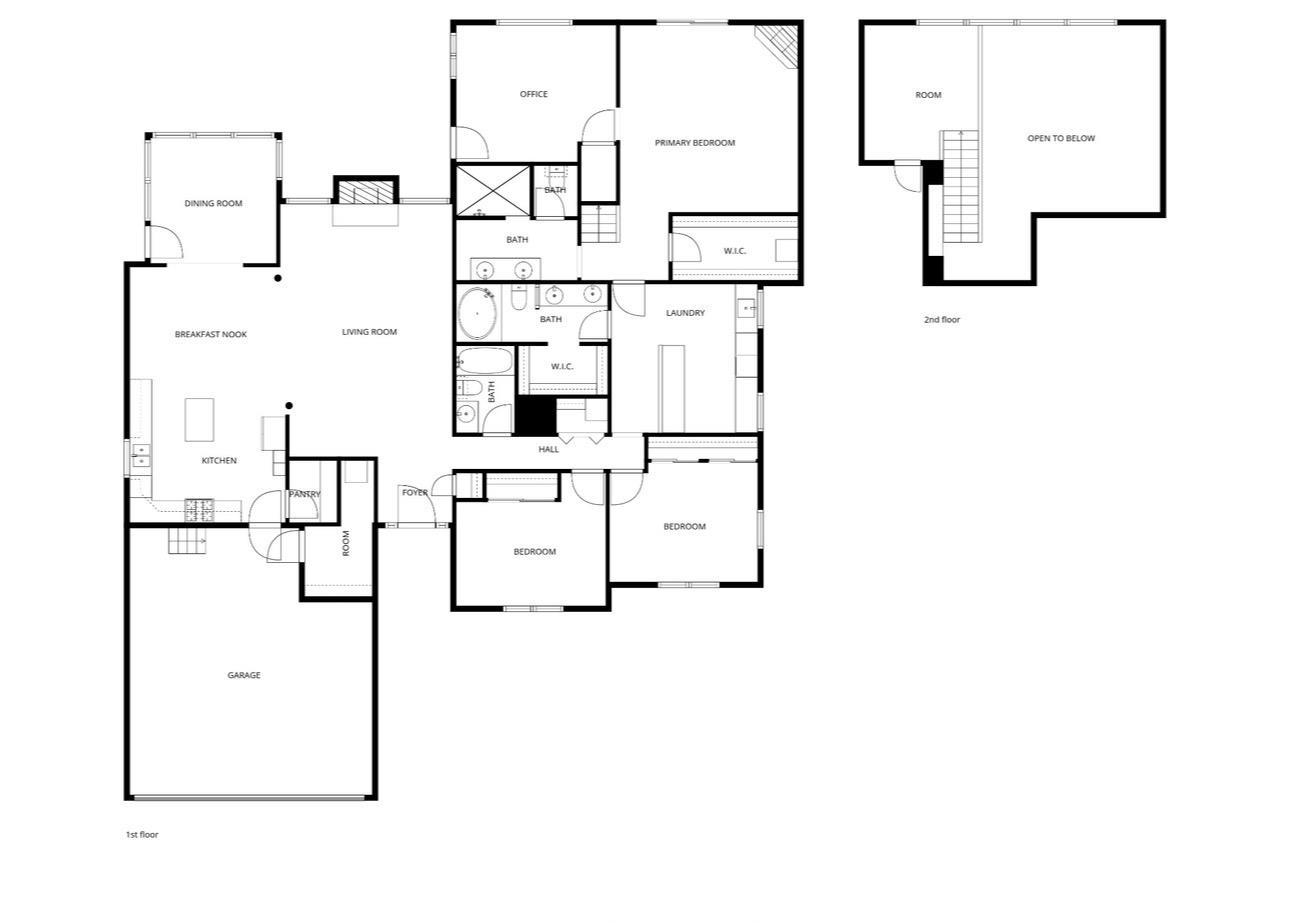 View of home floor plan