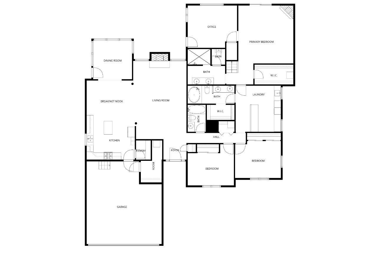 View of home floor plan