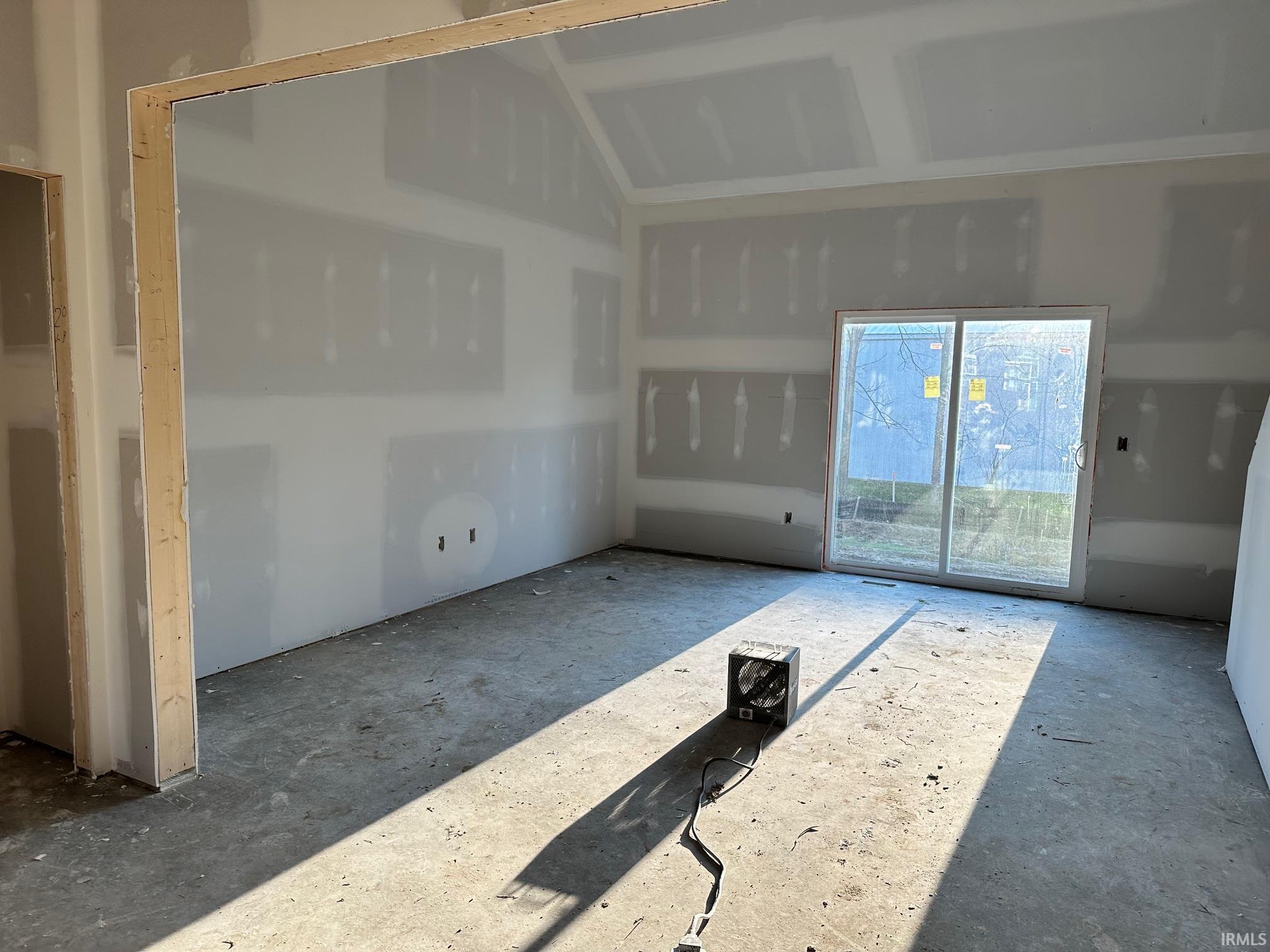 View of unfurnished living room