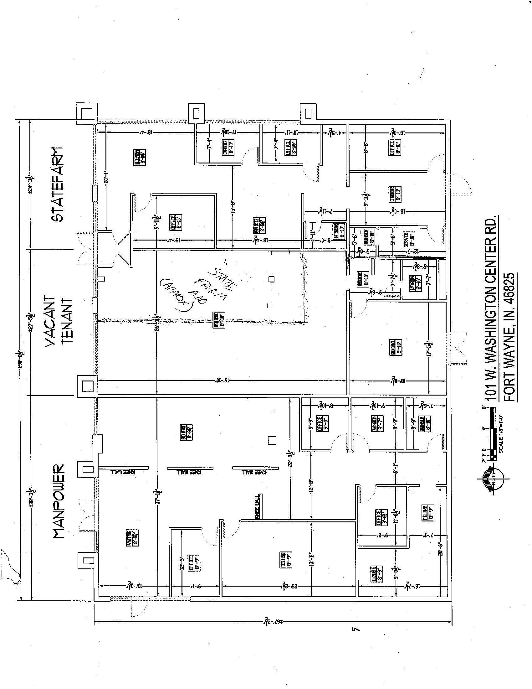 View of home floor plan