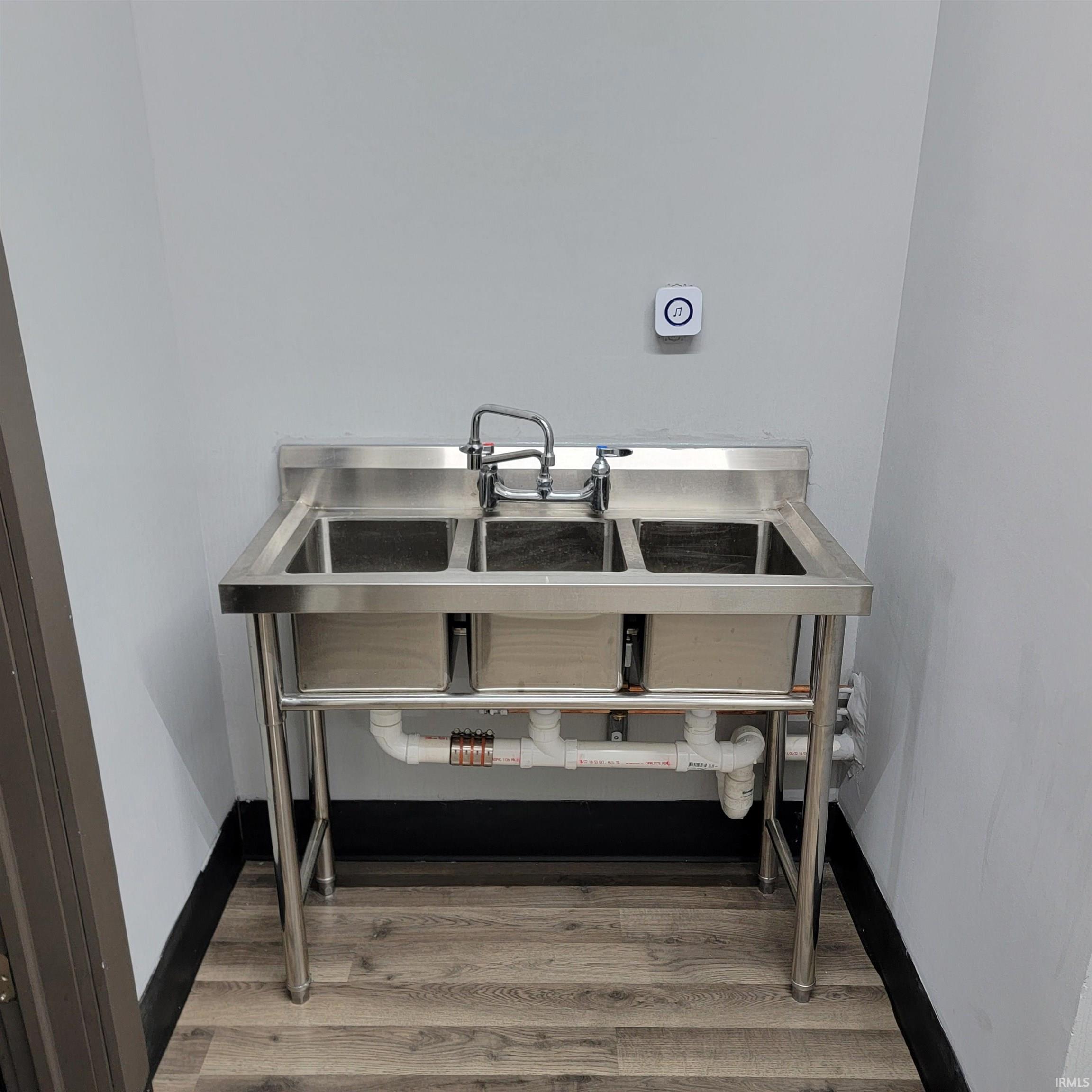 Detailed view of wood finished floors