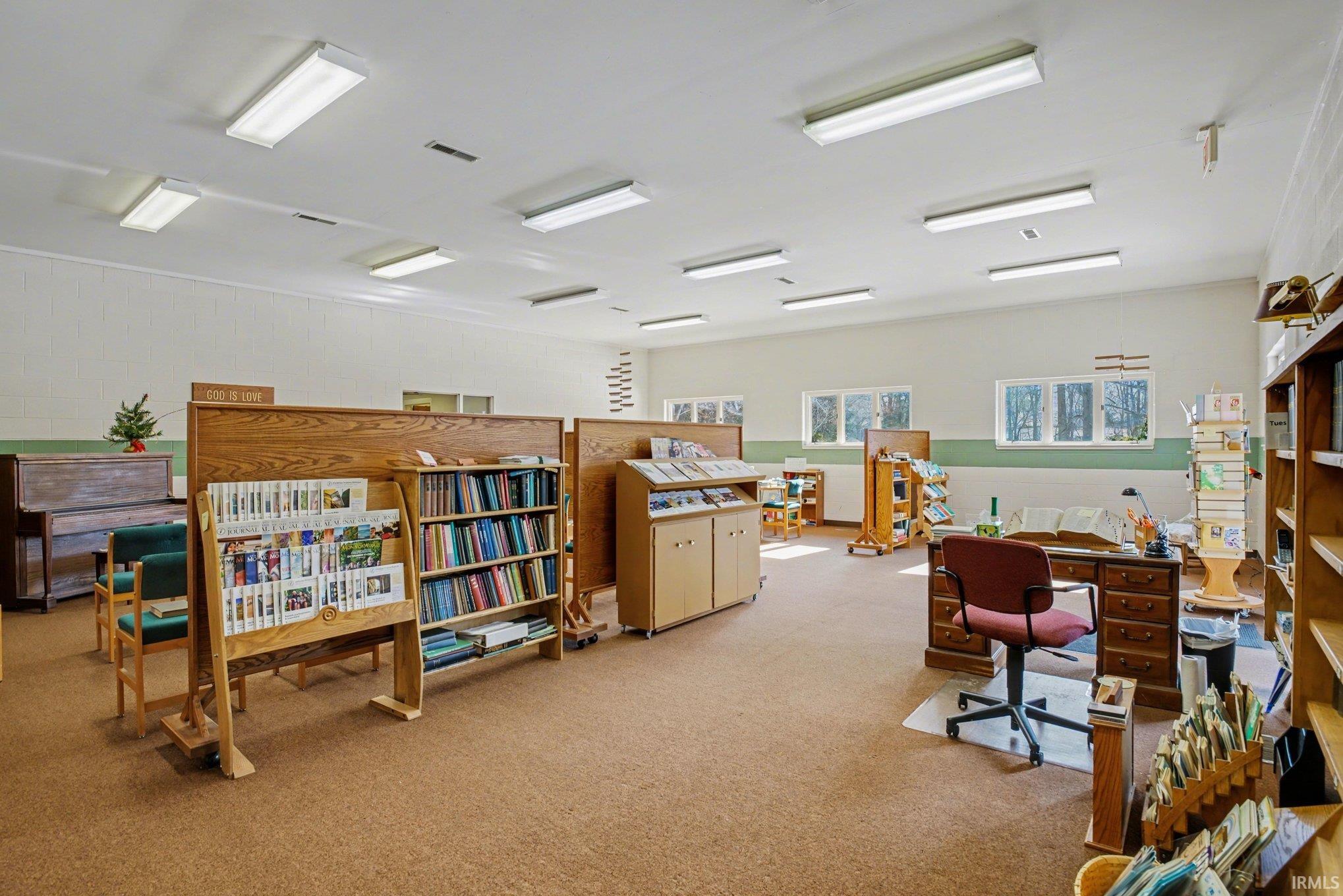 View of office space