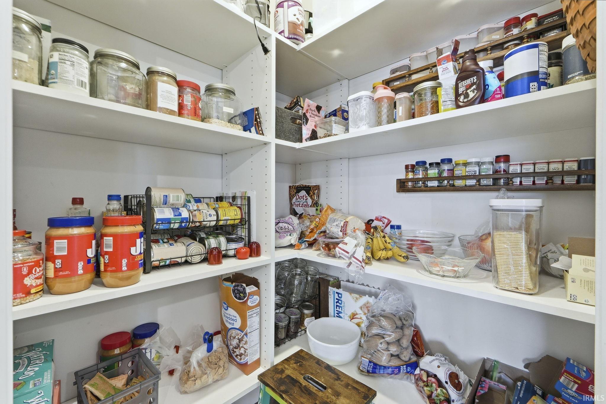 View of storage area