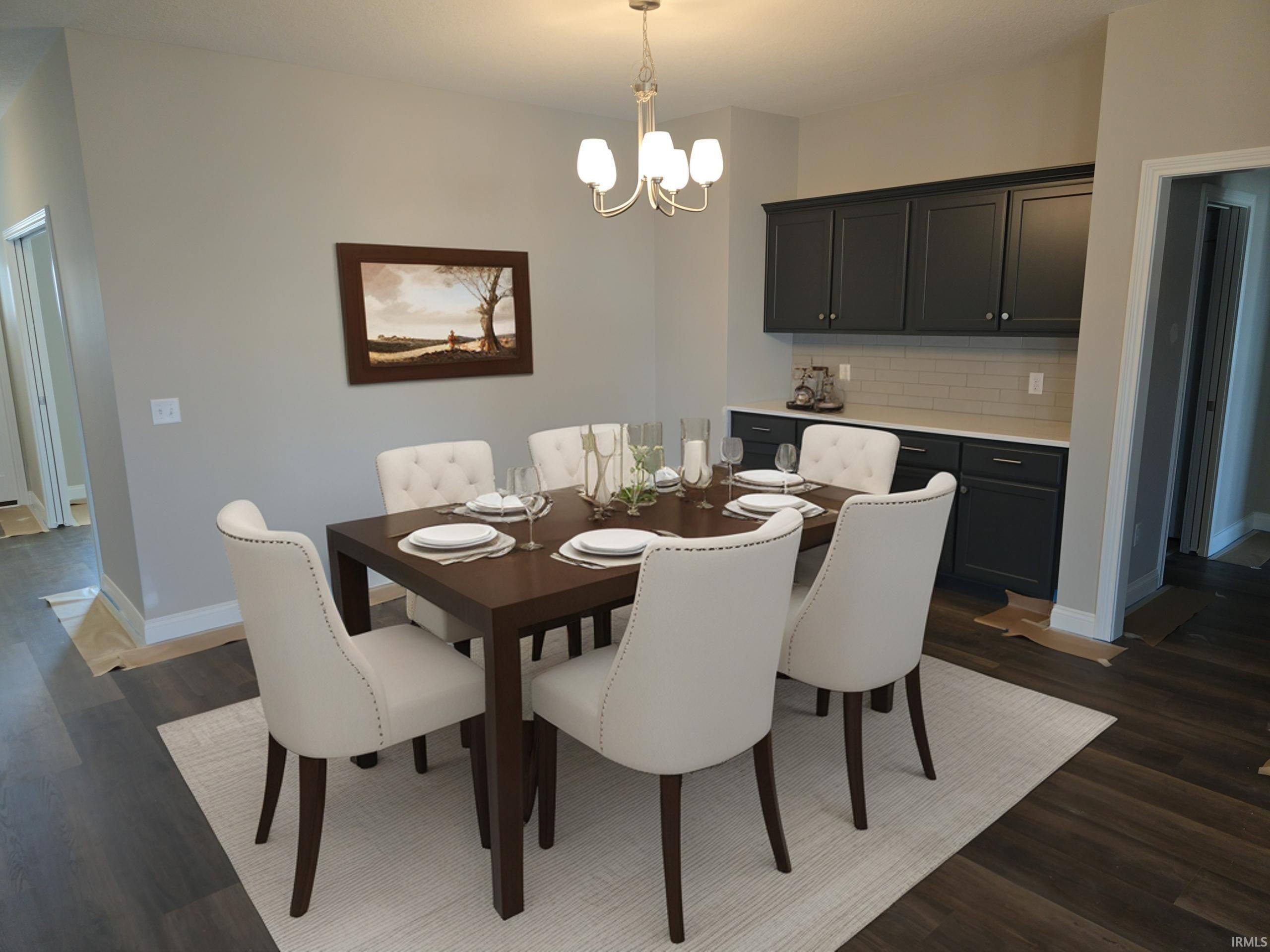 Featuring built in cabinets