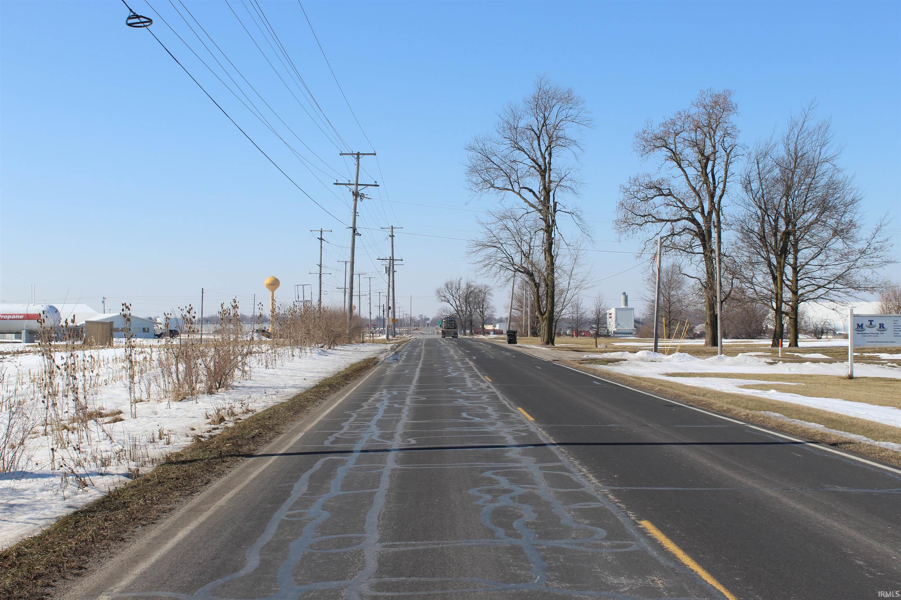 View of asphalt road