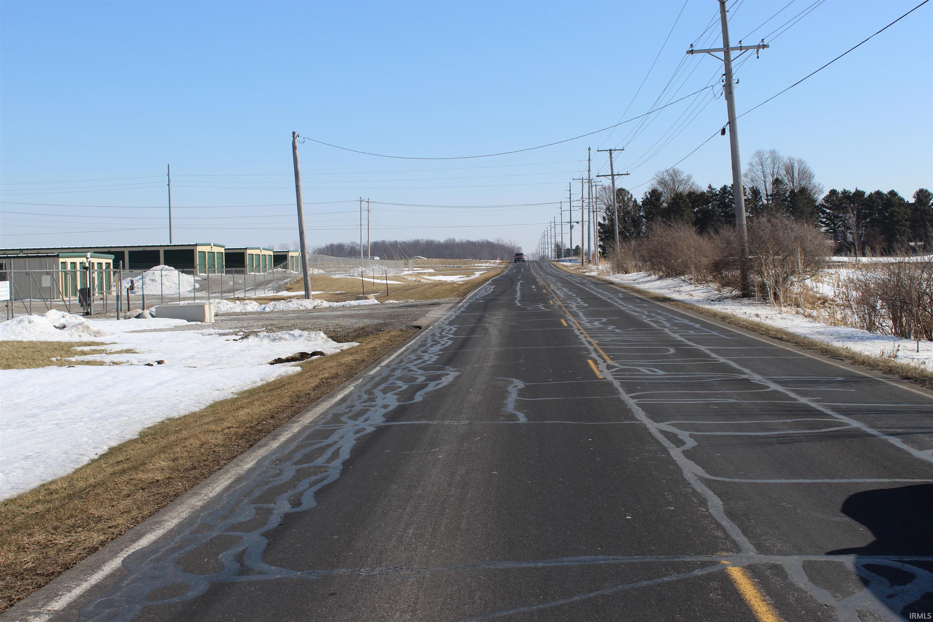 View of asphalt street