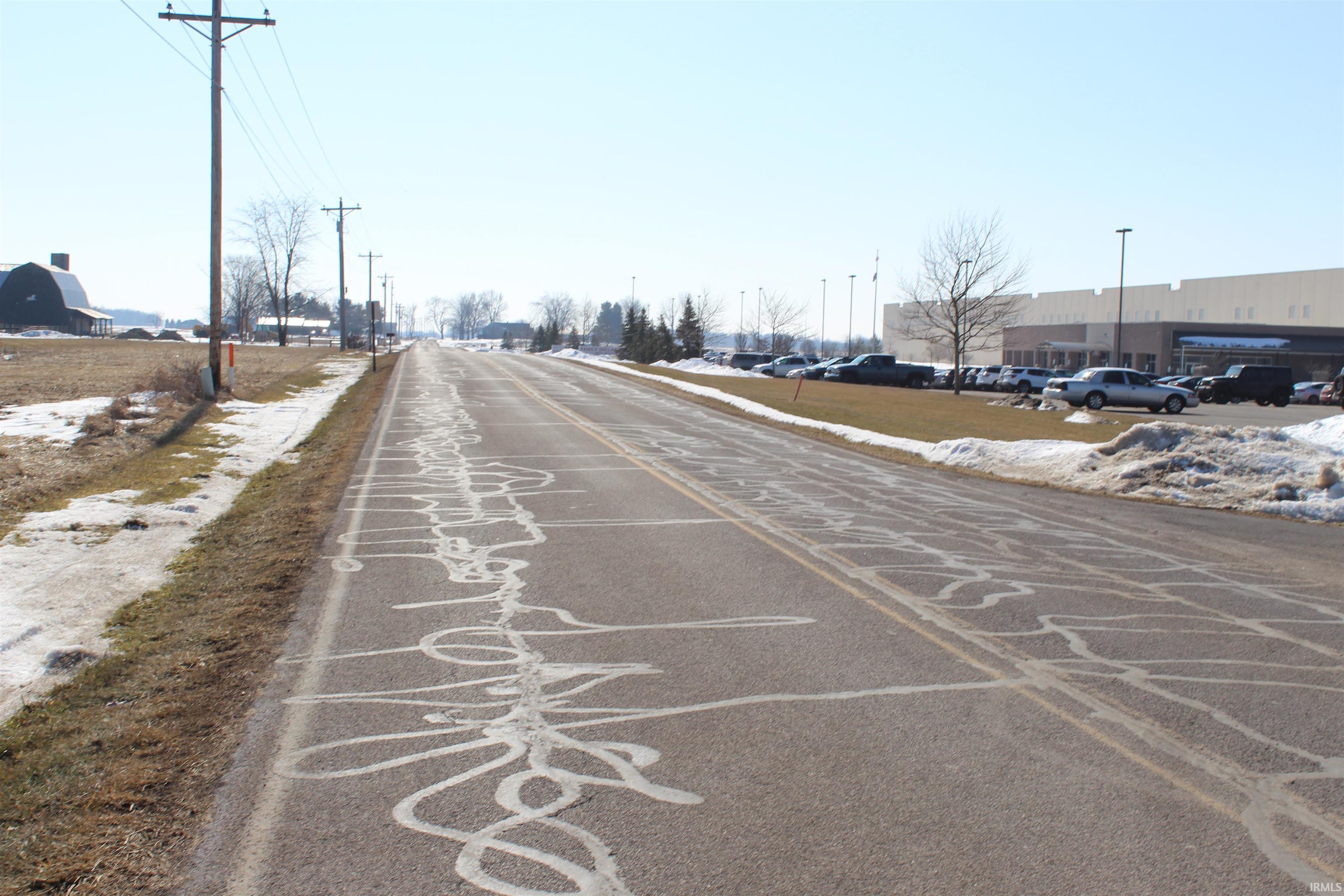 View of asphalt street