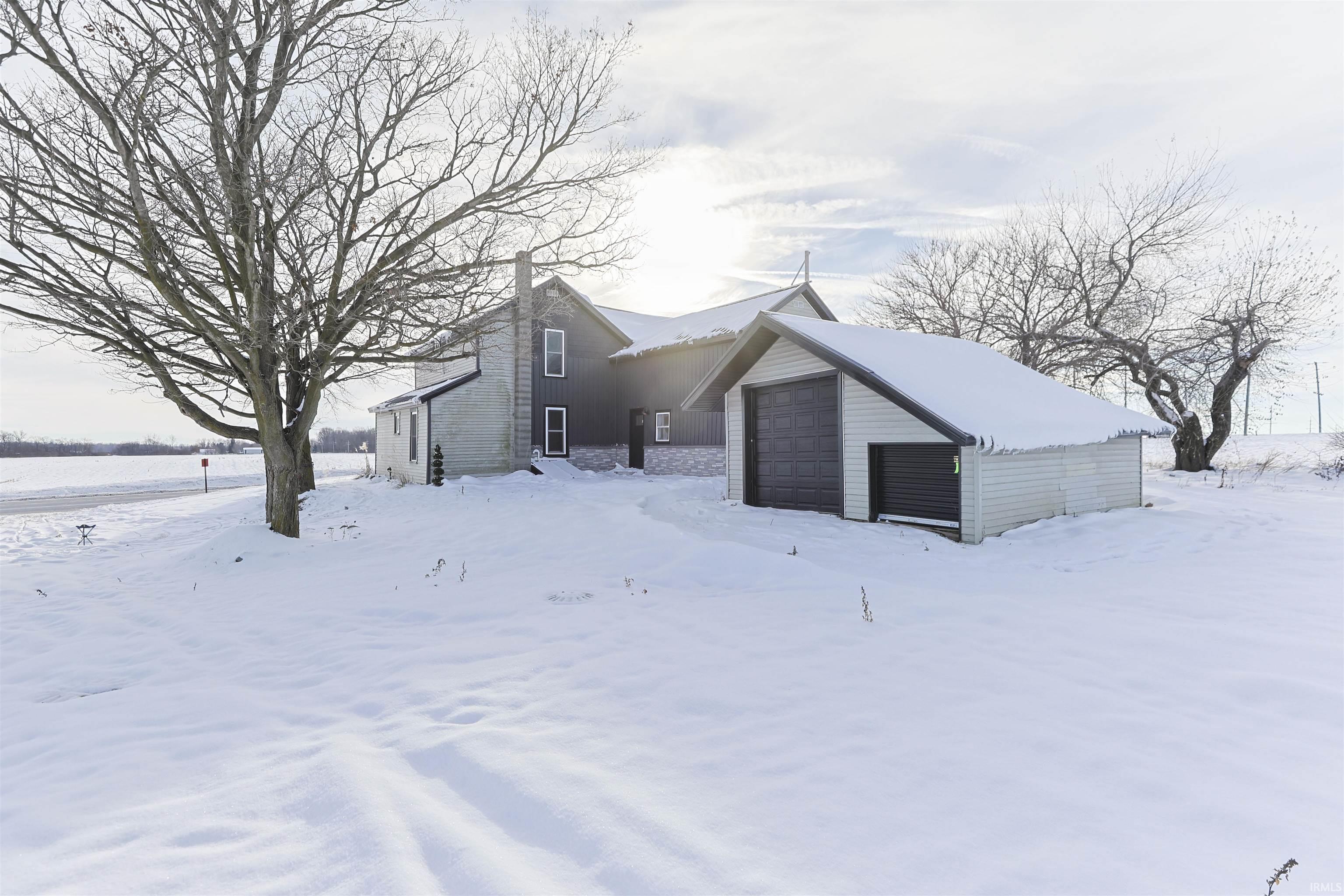 View of snow covered exterior