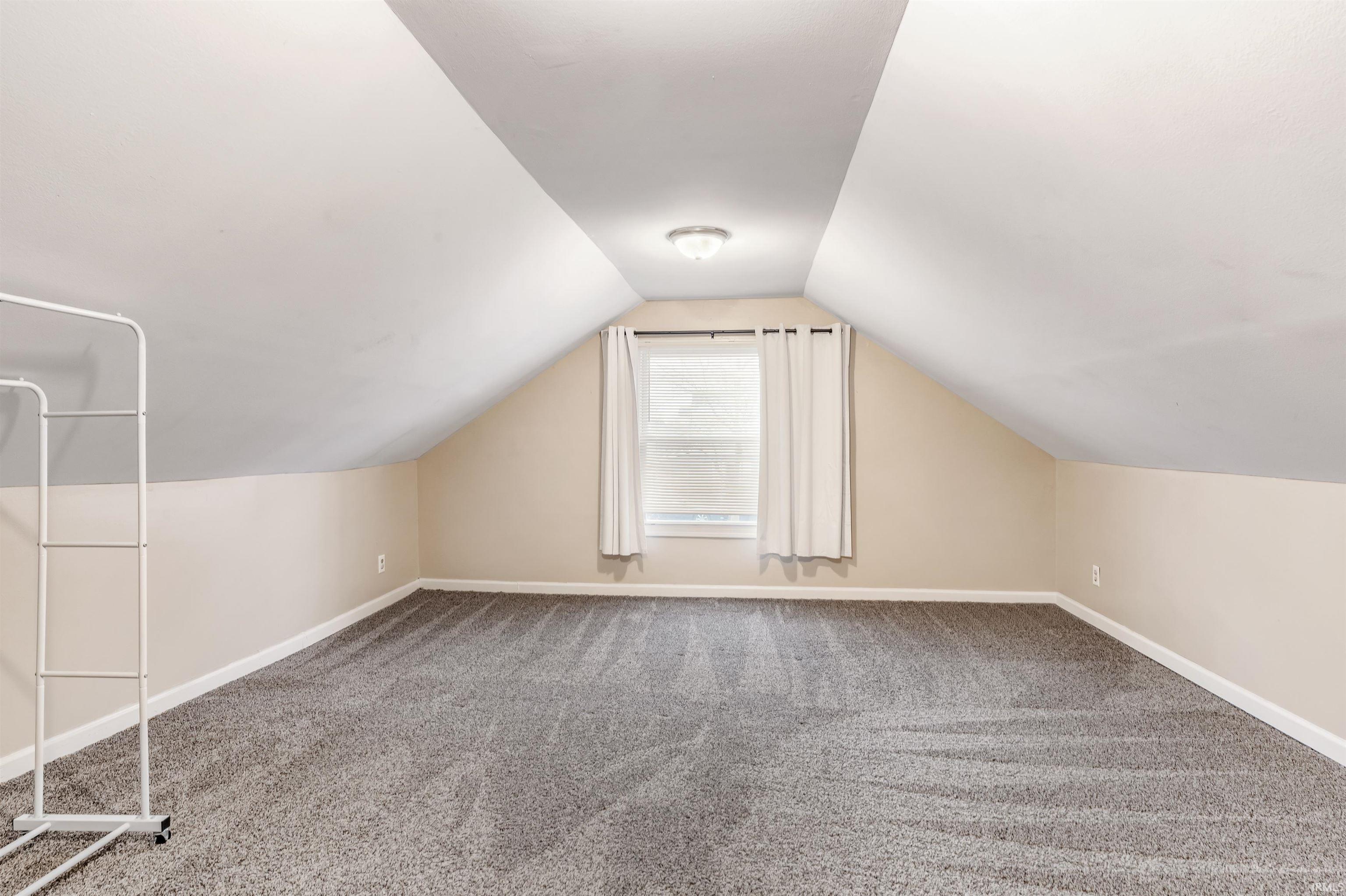 Bonus room with baseboards and carpet floors