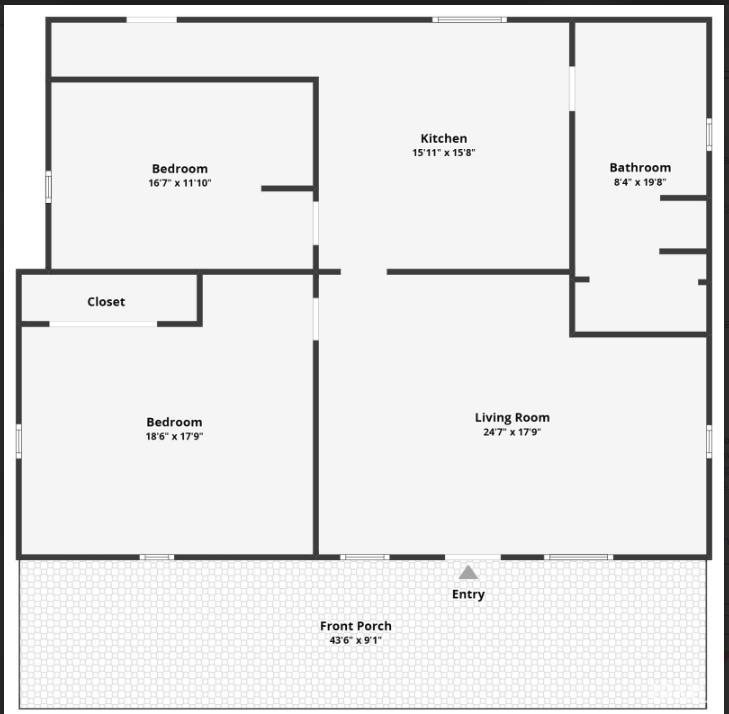 View of home floor plan