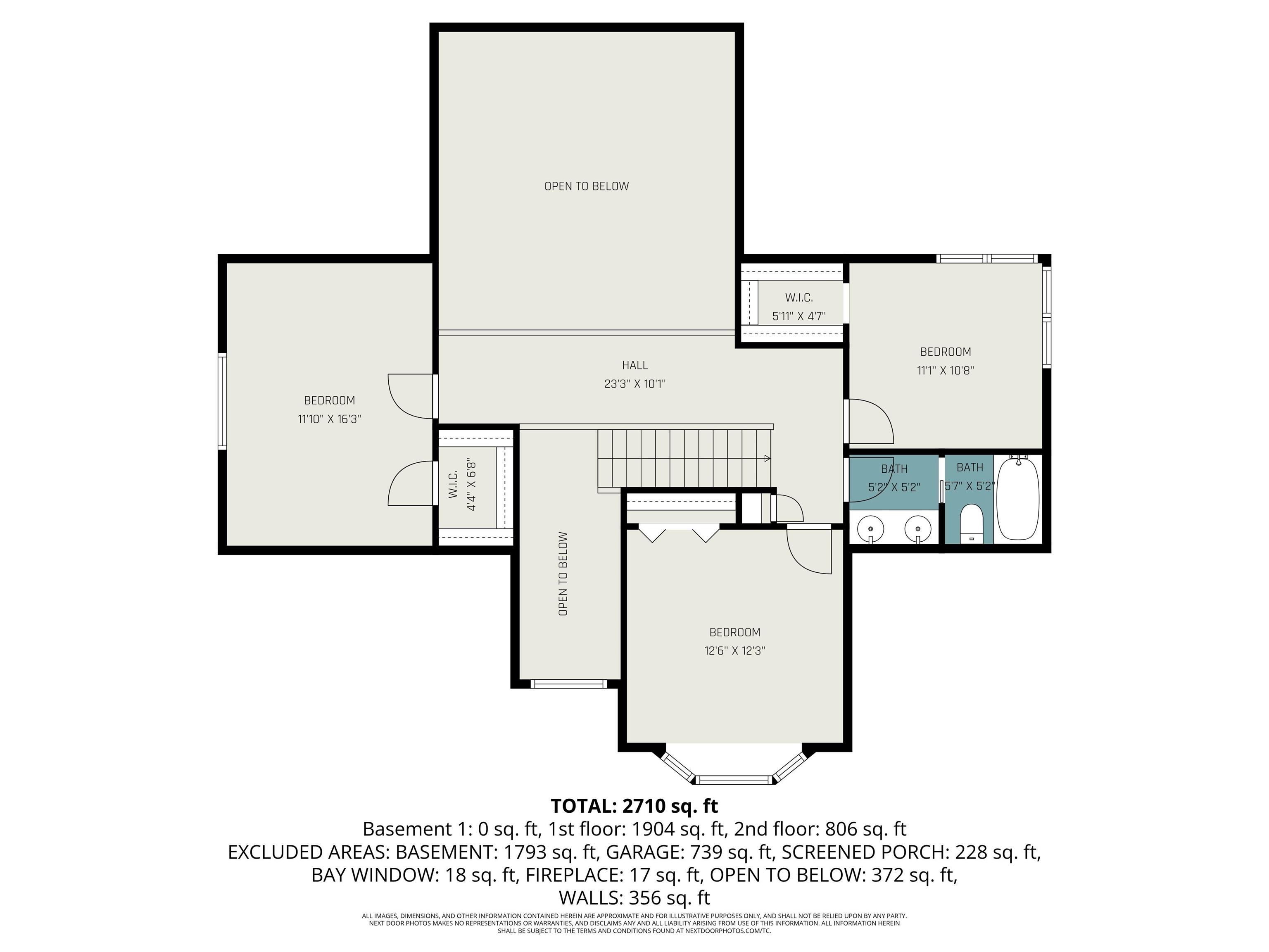 View of floor plan / room layout