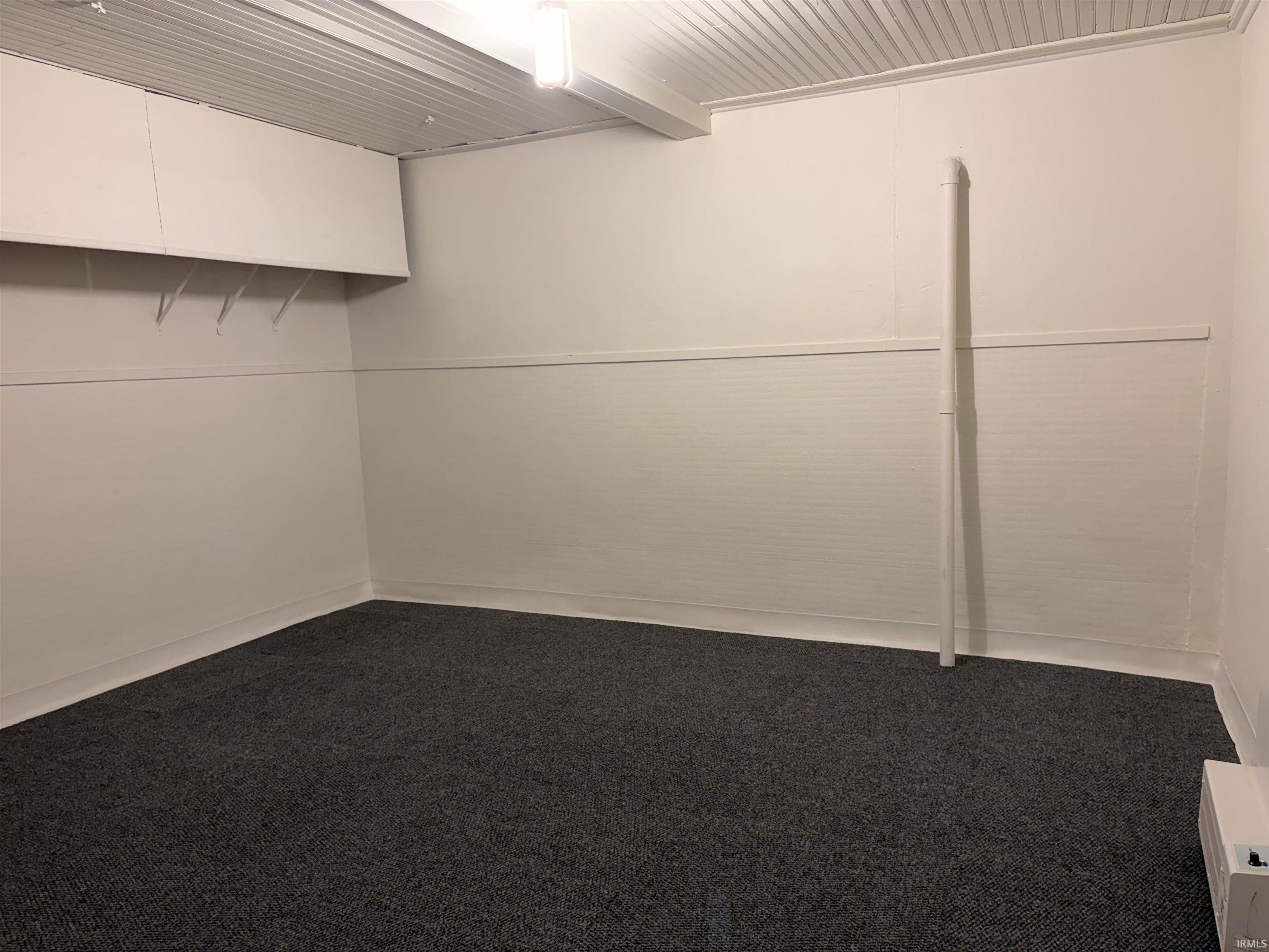 Small Basement area, perfect for home office or kid's play area.  Everdry offers a transferable warranty guaranteeing a dry basement!!