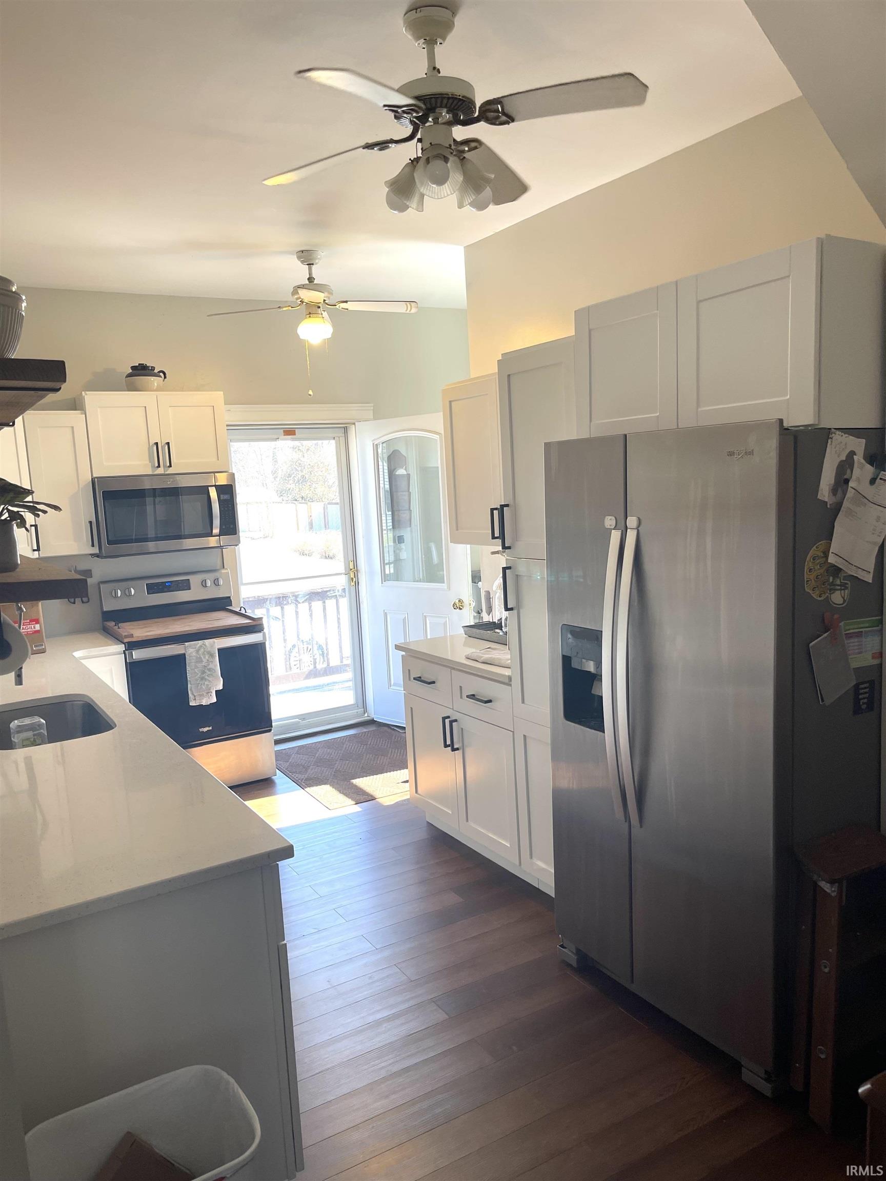 2nd view of remodeled kitchen