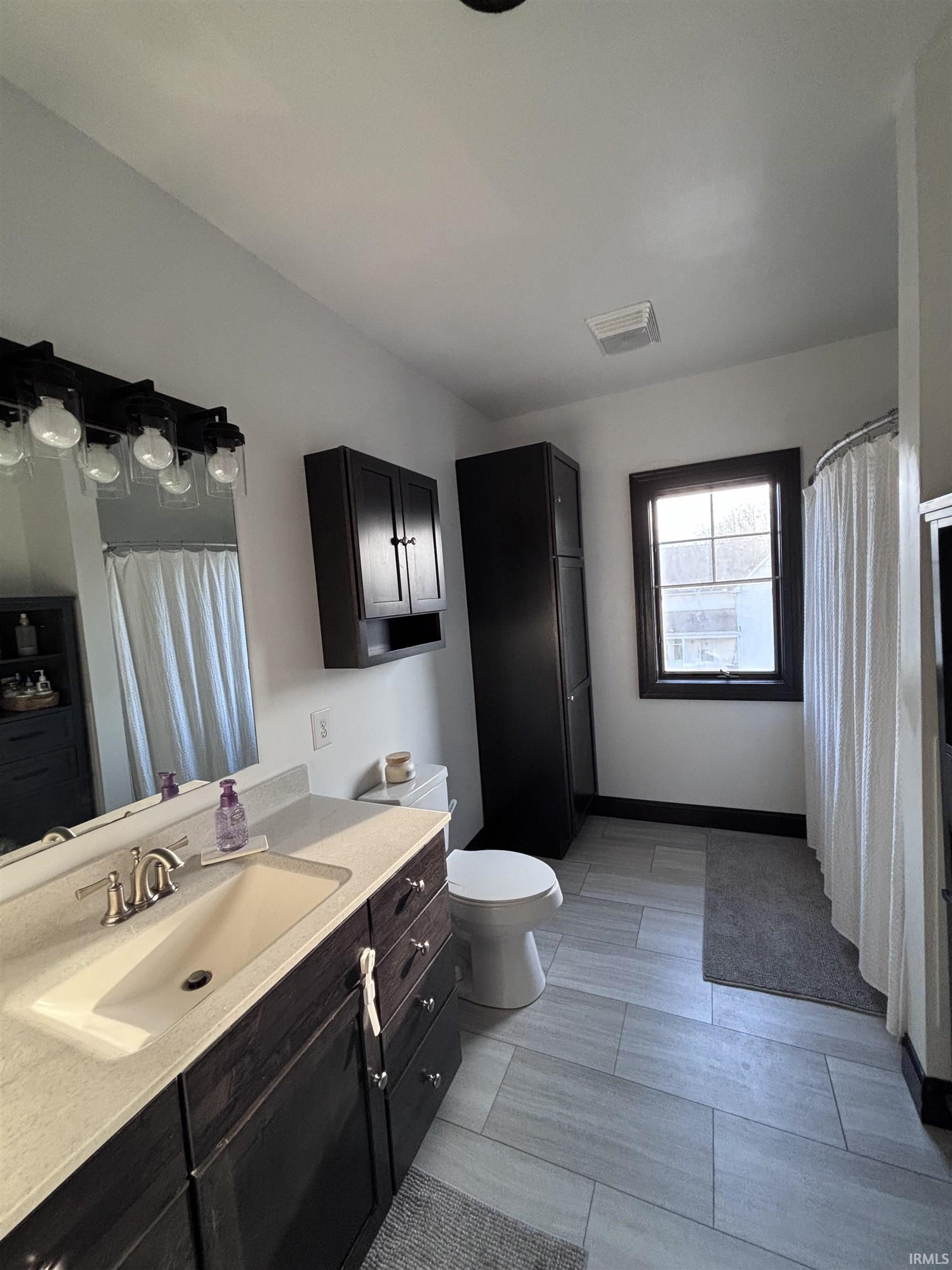 Remodeled upstairs bathroom