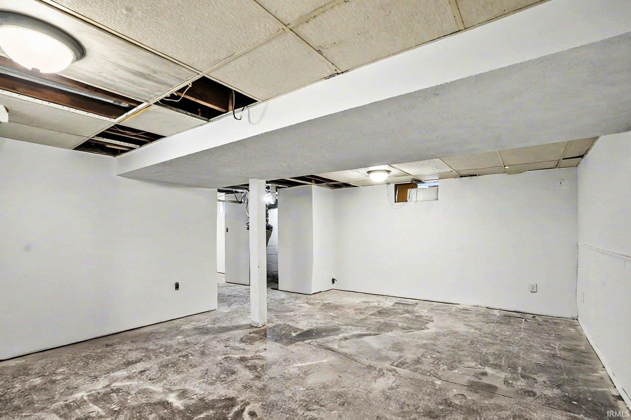 Basement Partially Finished