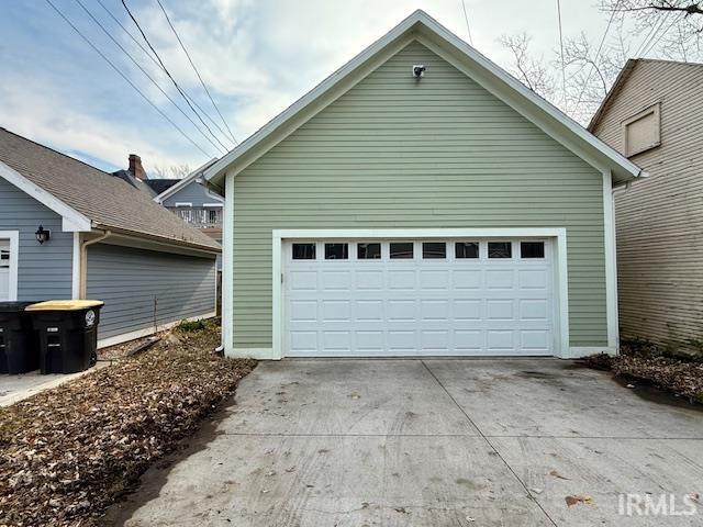 Garage/Driveway and TONS of storage above garage