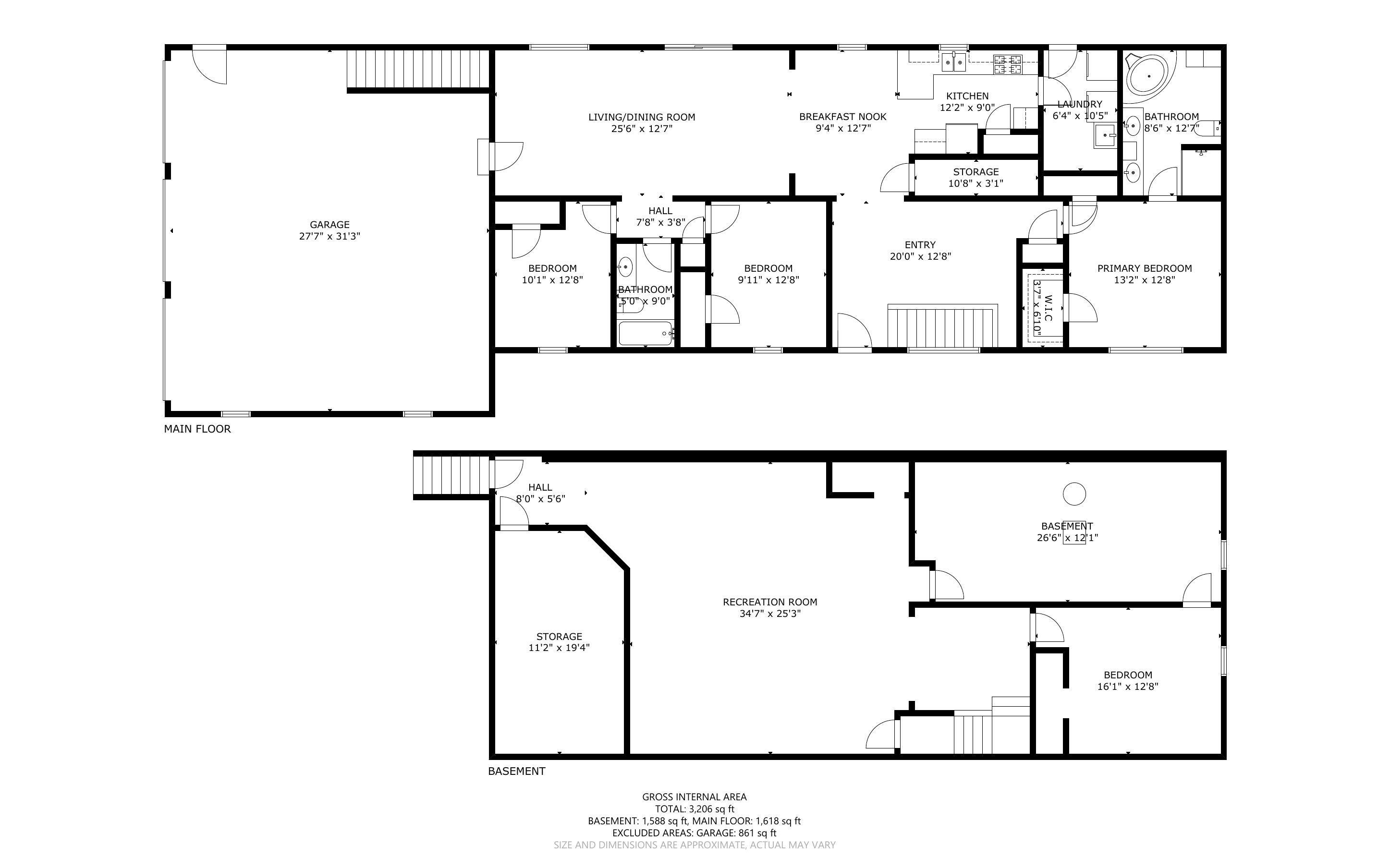 View of room layout