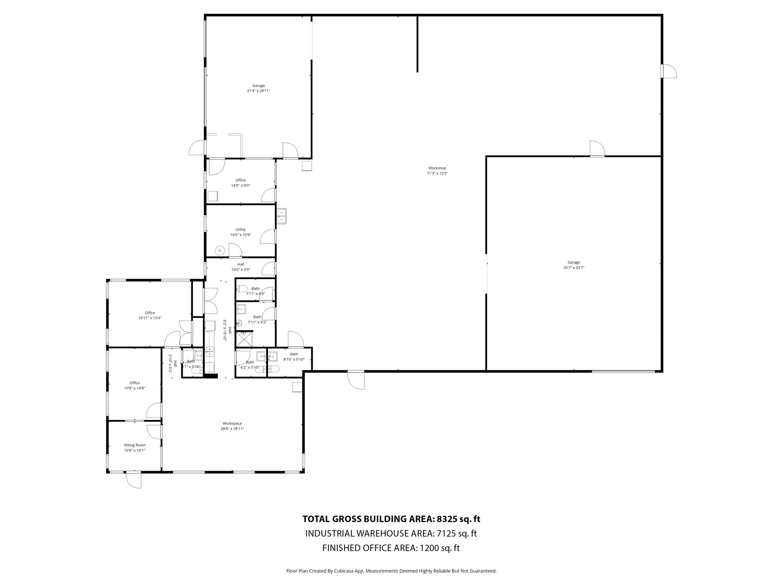 View of home floor plan