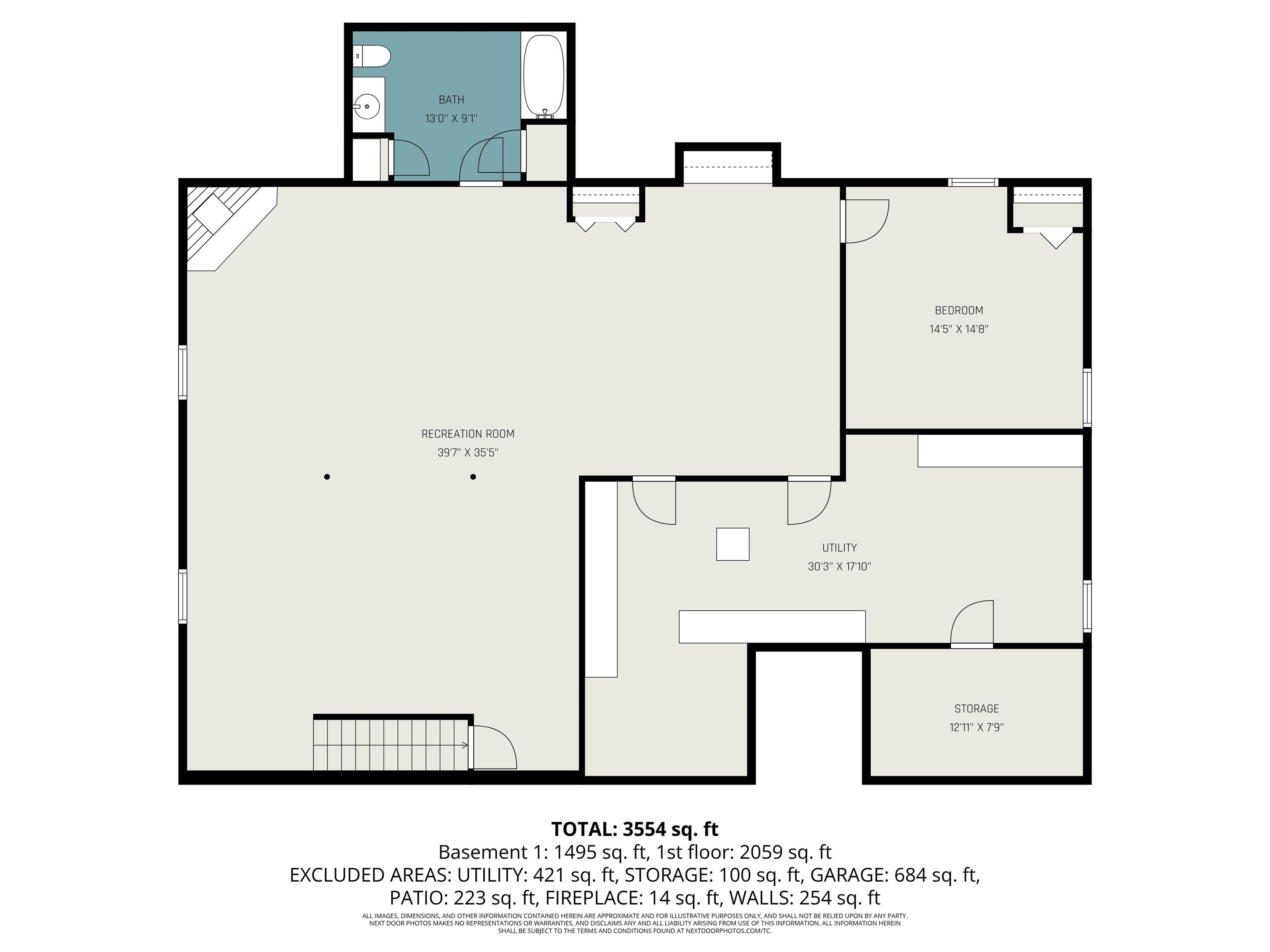 View of home floor plan