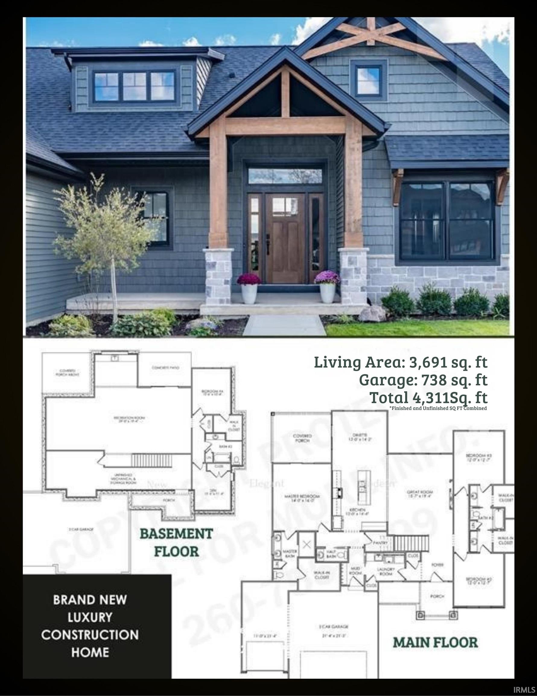 View of home floor plan