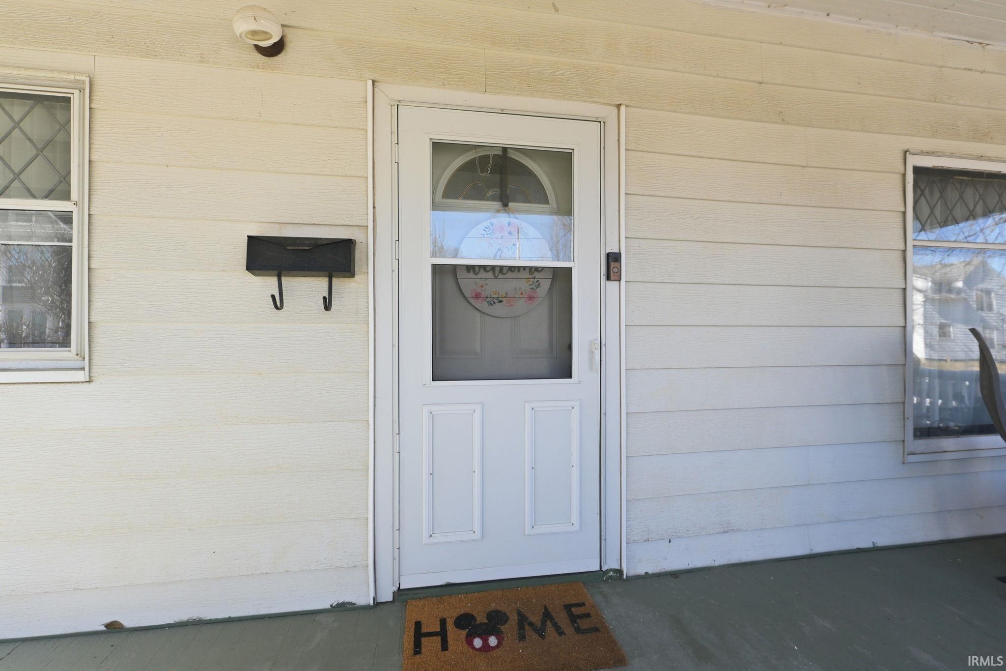 Entrance to property