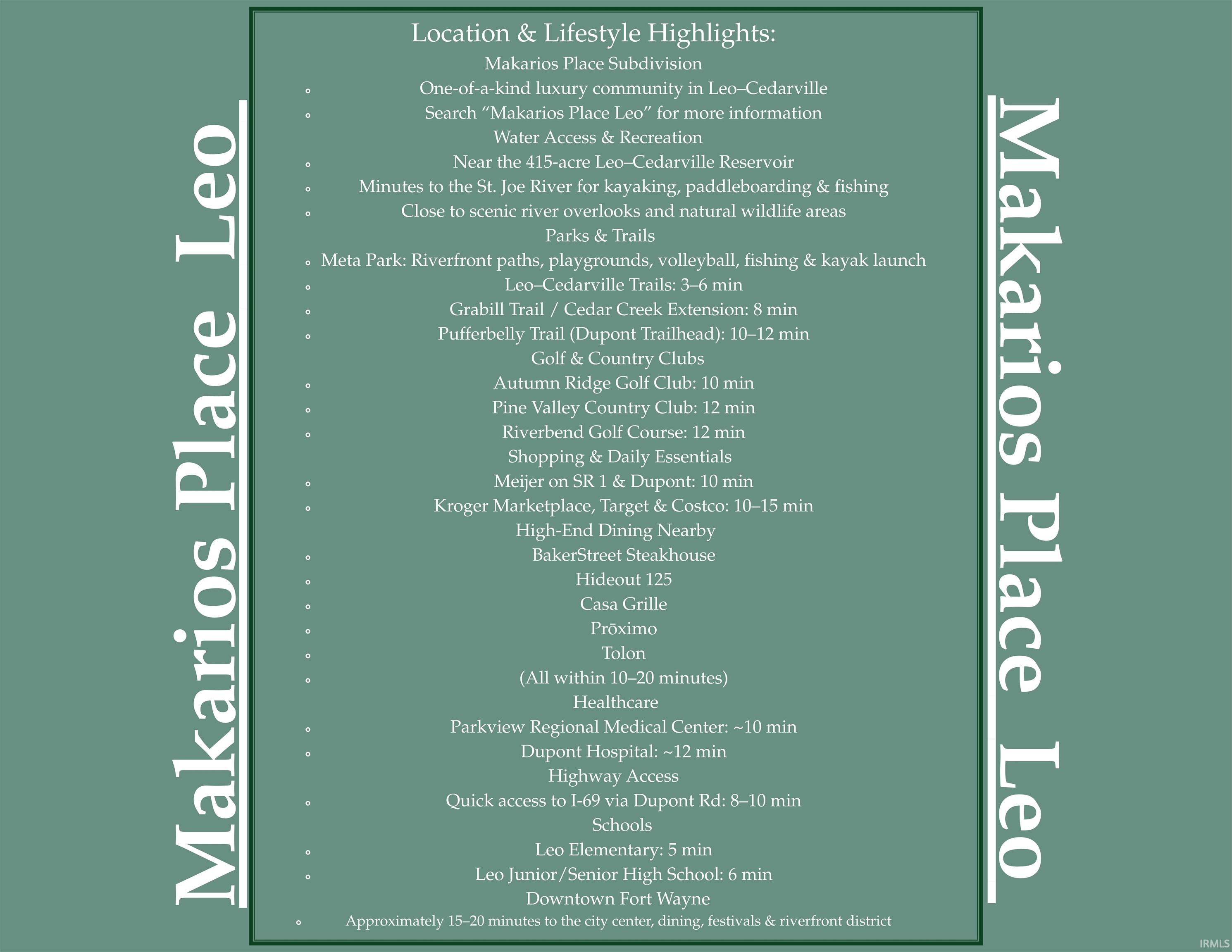 View of miscellaneous property collateral