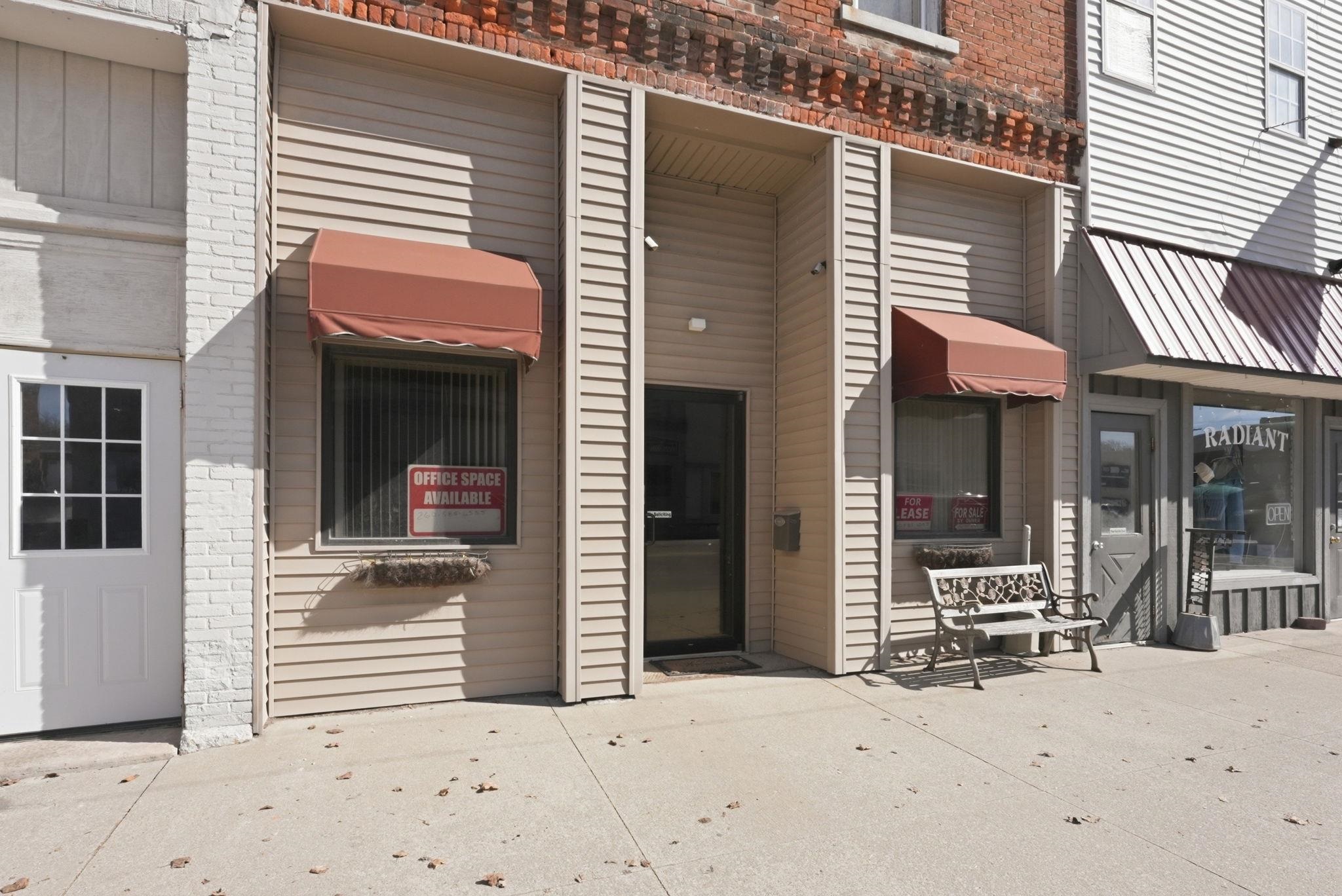 Entrance to property