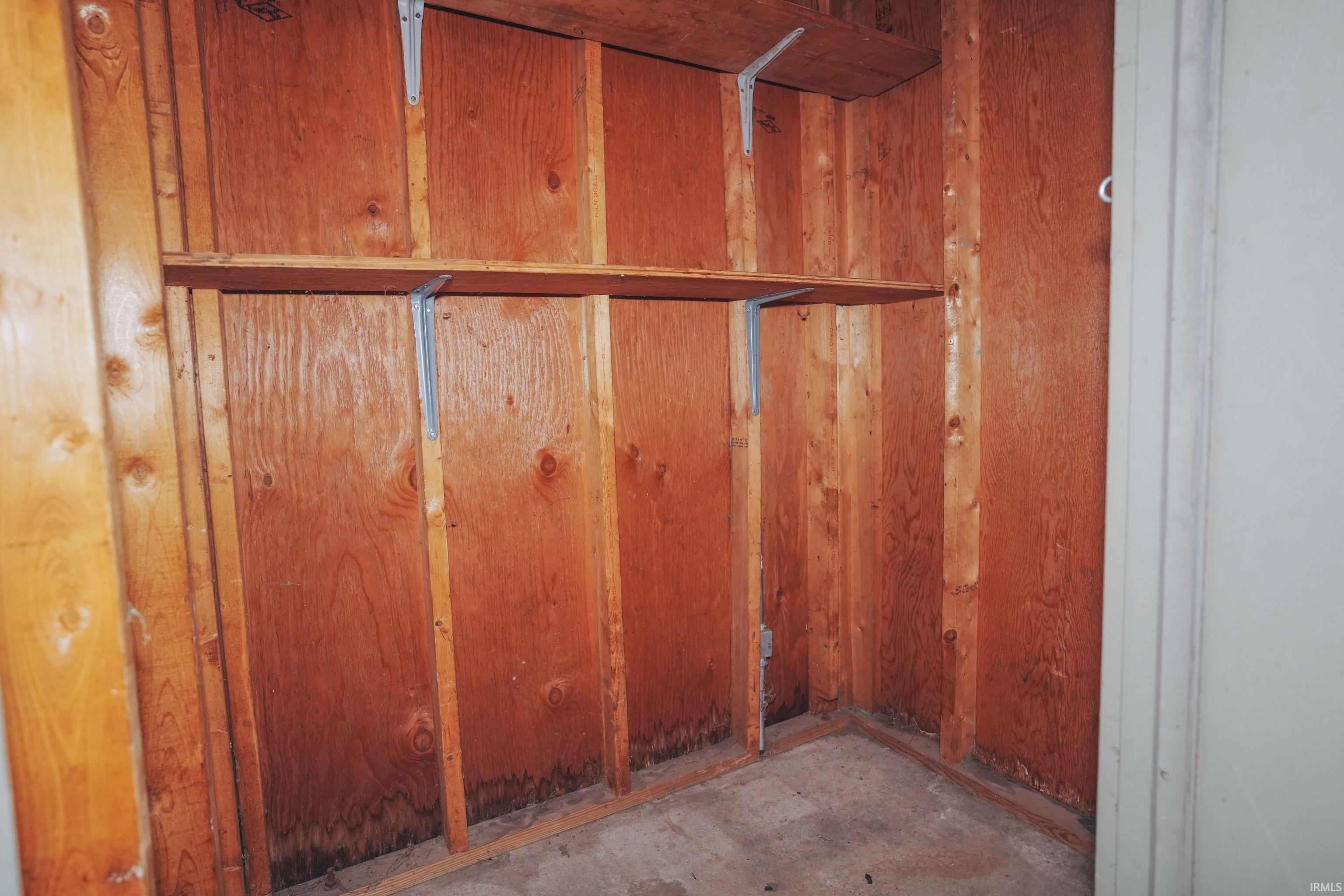 View of storage area