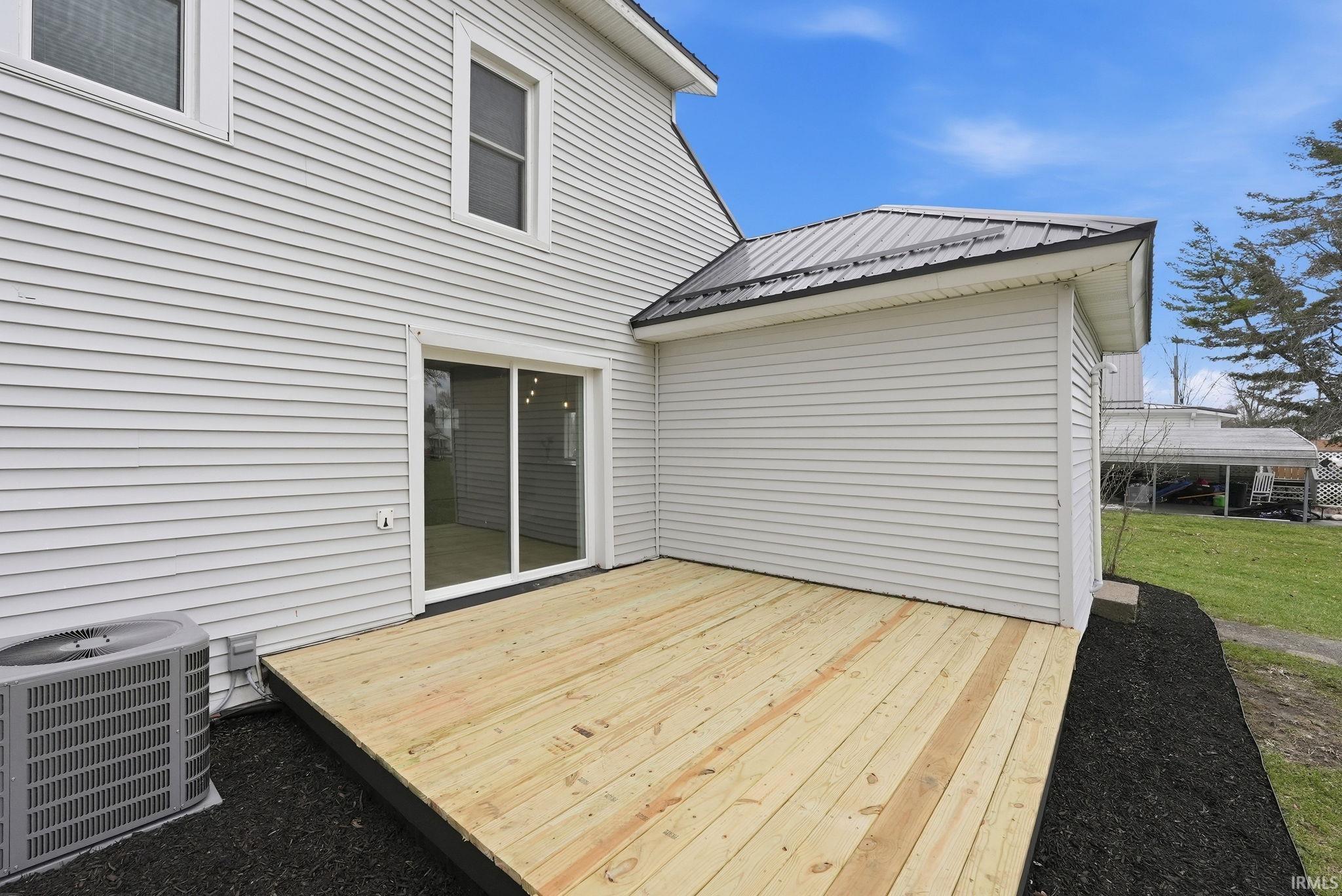 View of deck
