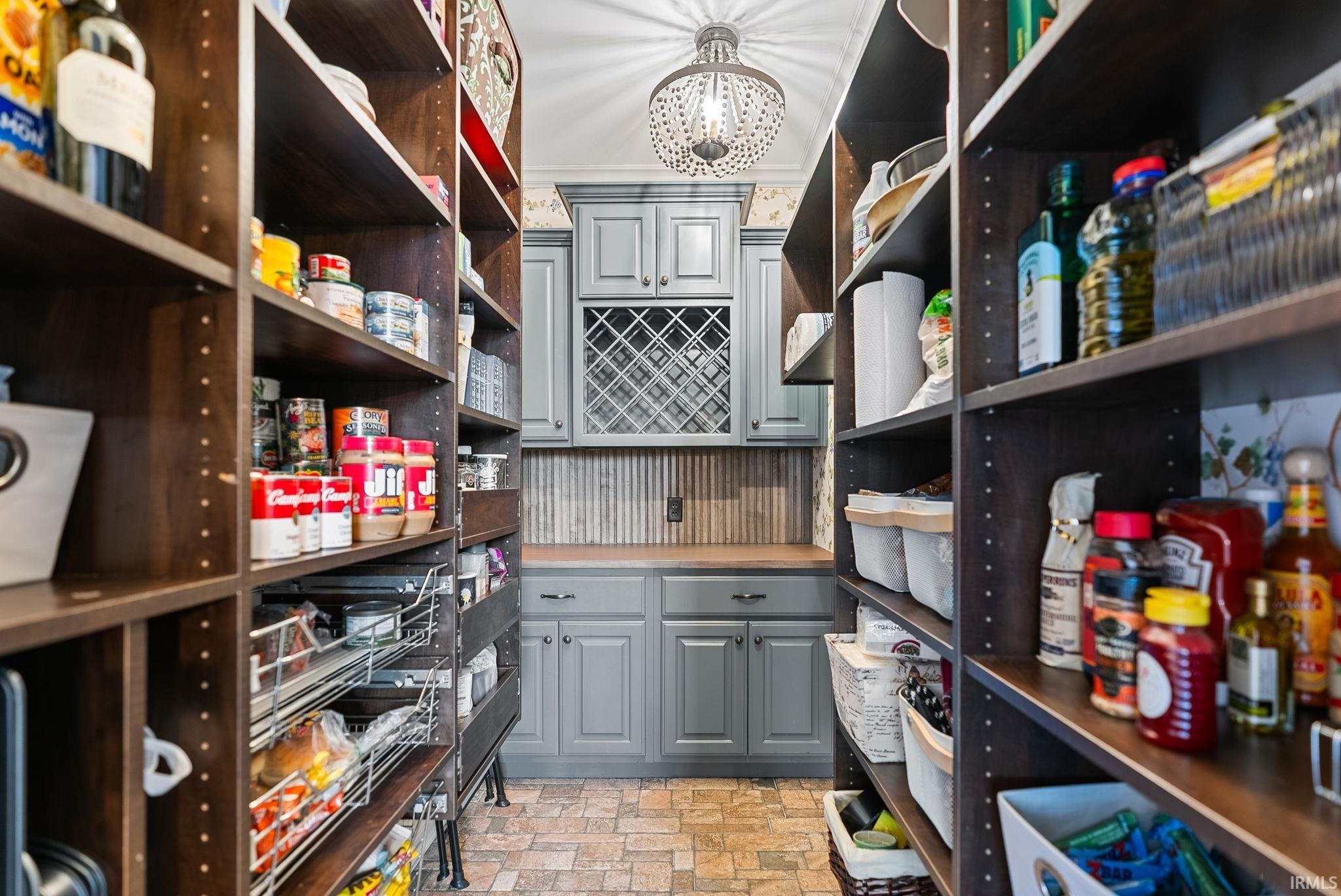 View of storage area