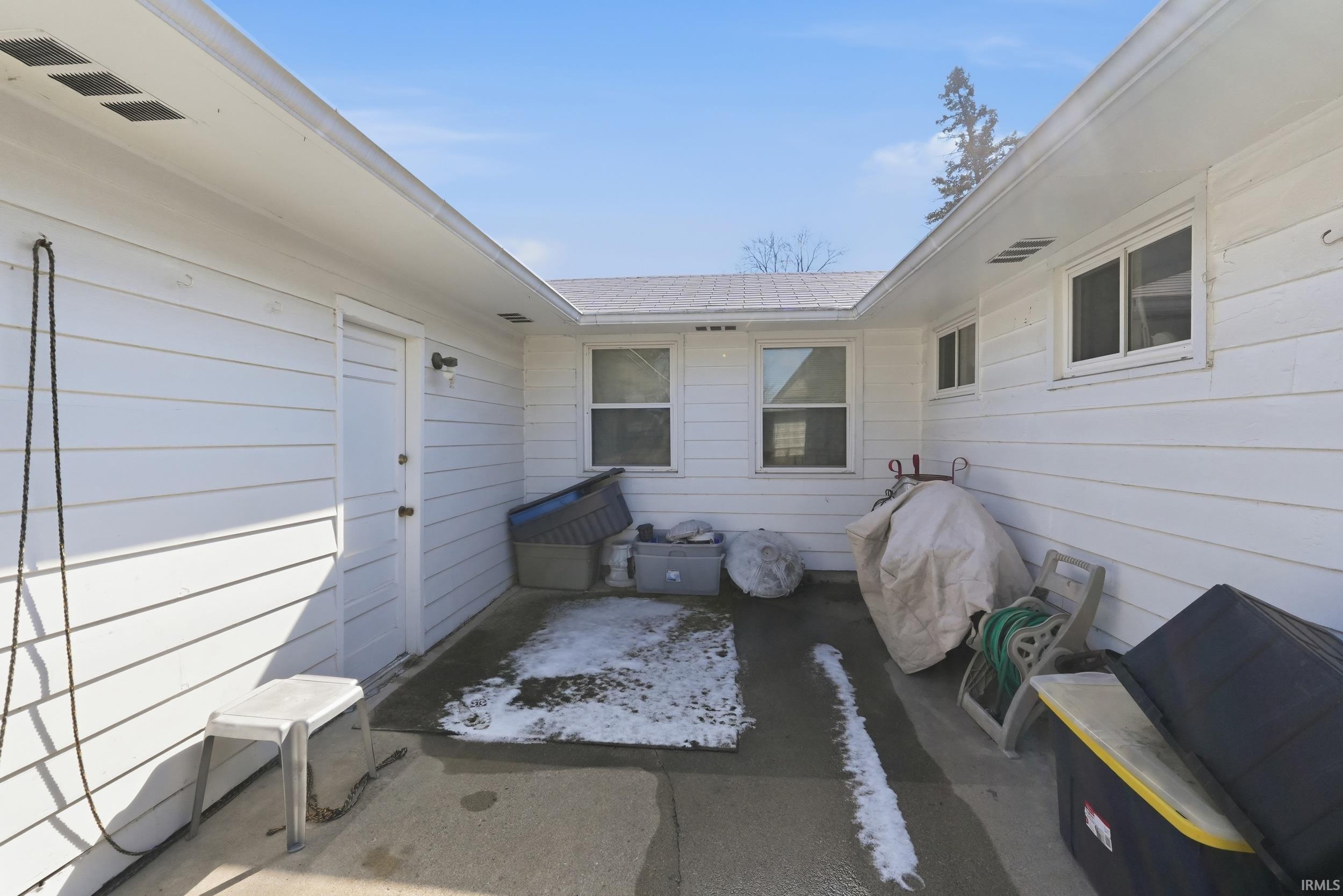 View of patio / terrace with a grill