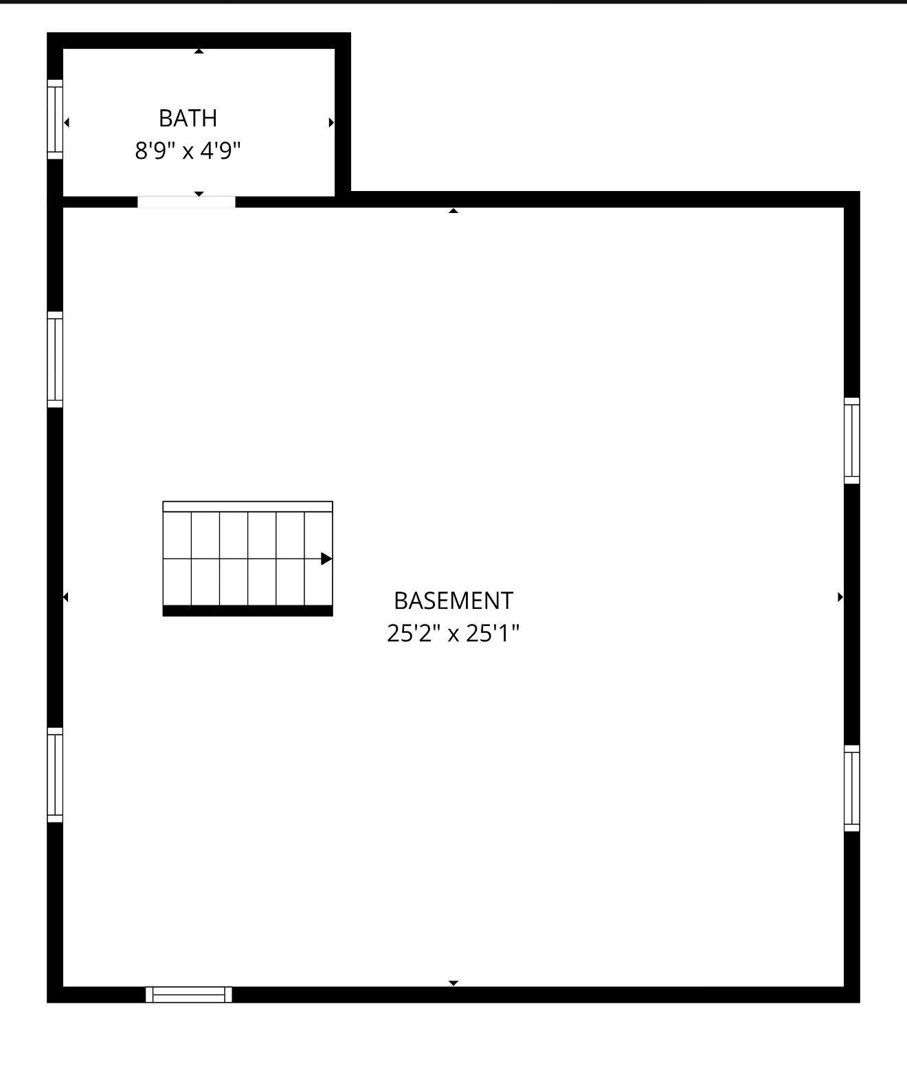 View of home floor plan