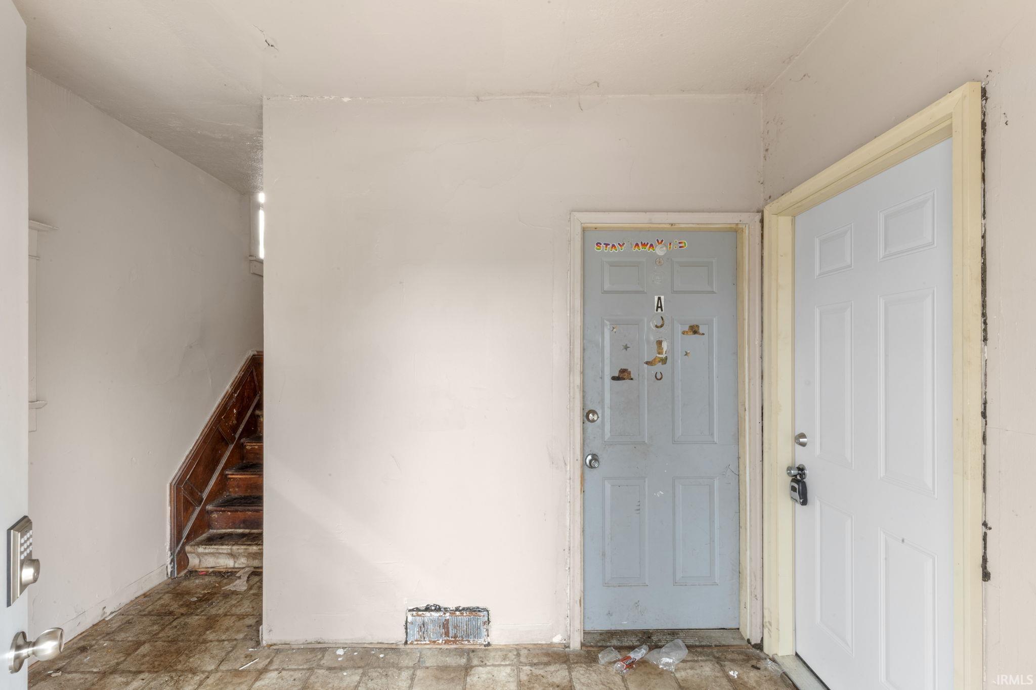 View of exterior entry