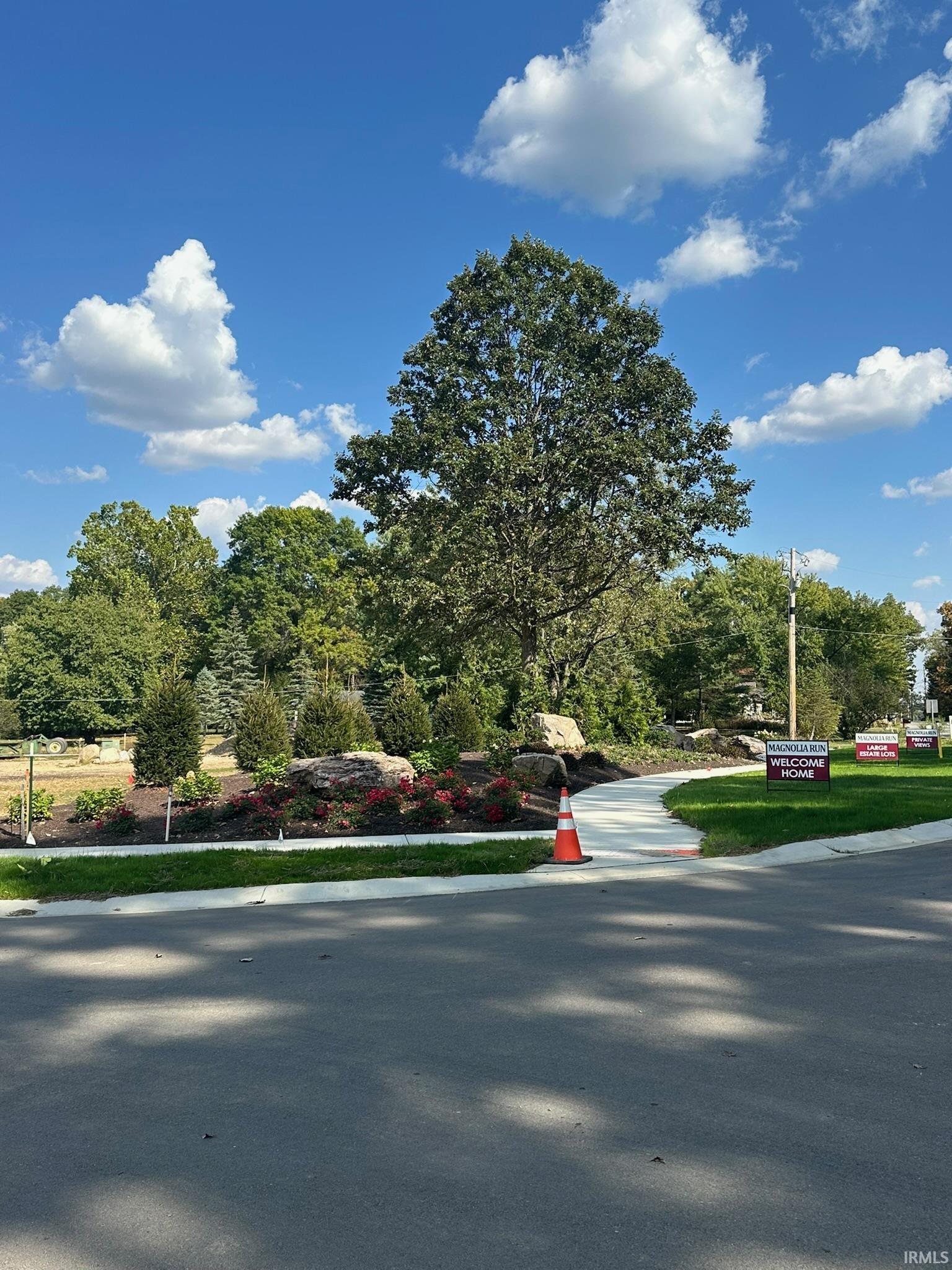 View of asphalt street