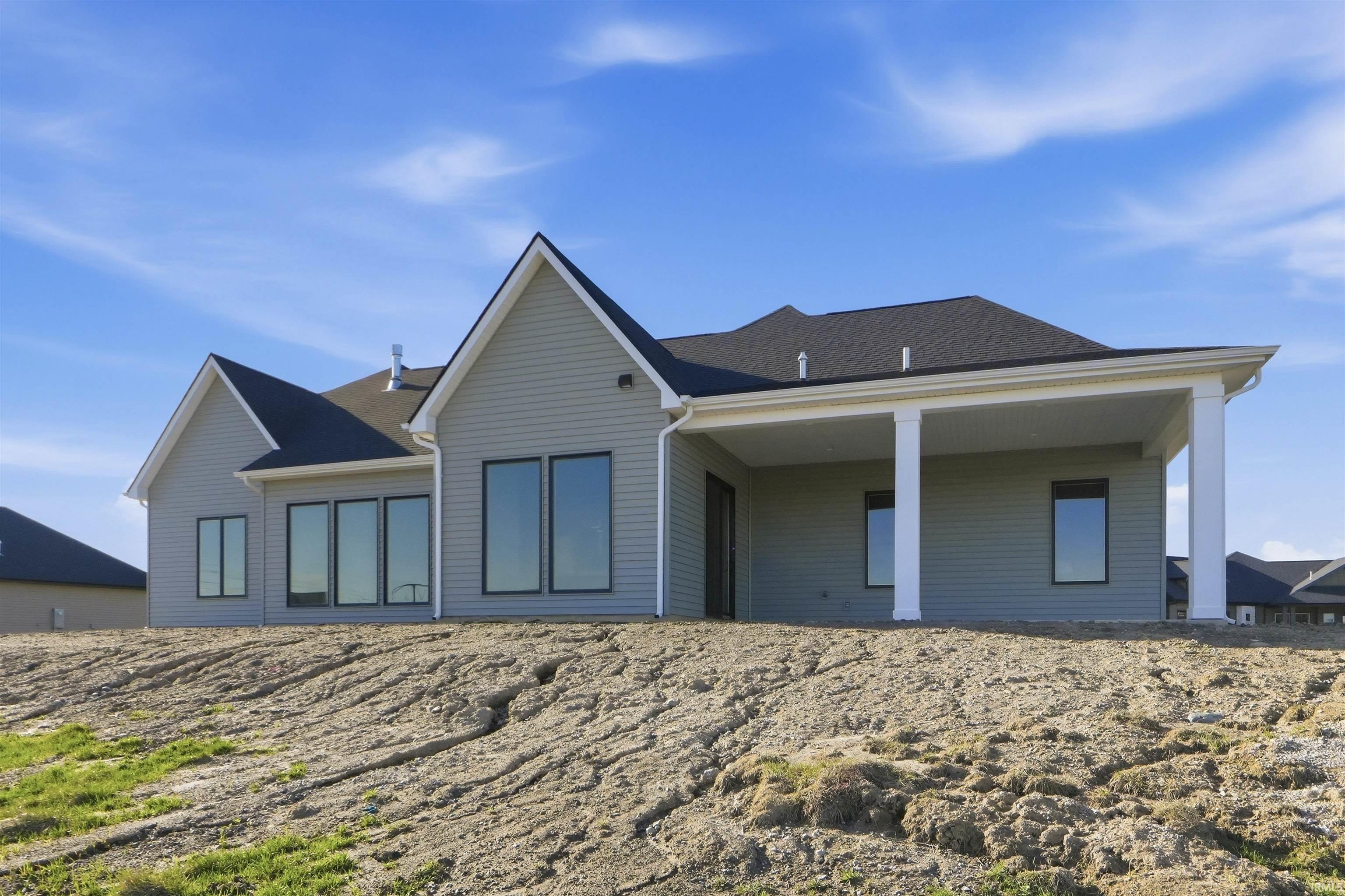 Rear view of property