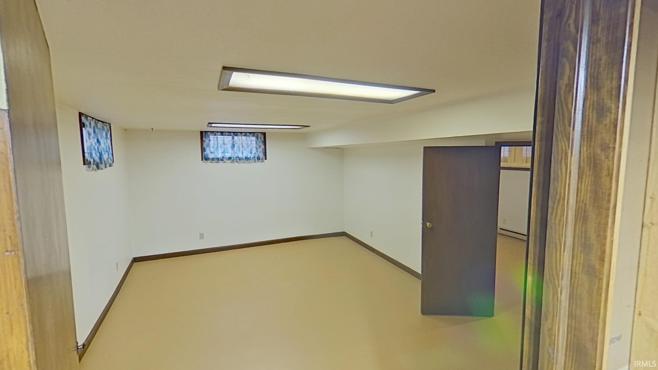 Finished below grade area featuring baseboards